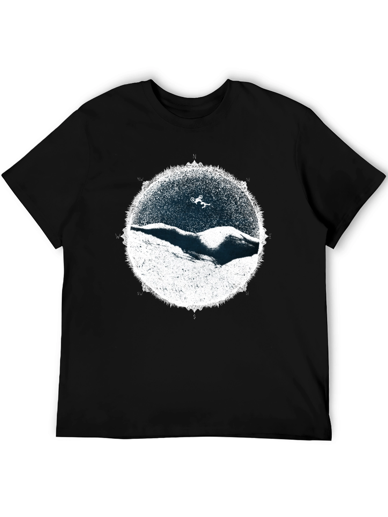 Mountain Bike Rider T-Shirt - Thrilling Design