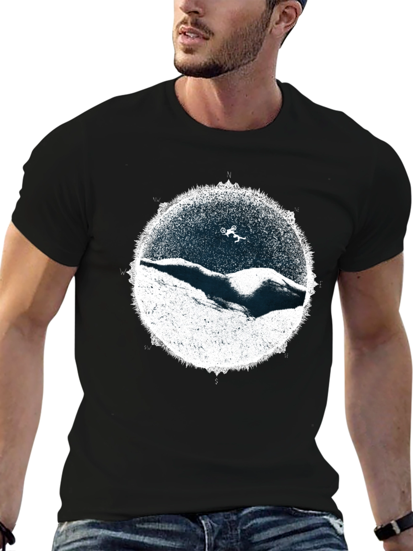 Mountain Bike Rider T-Shirt - Thrilling Design