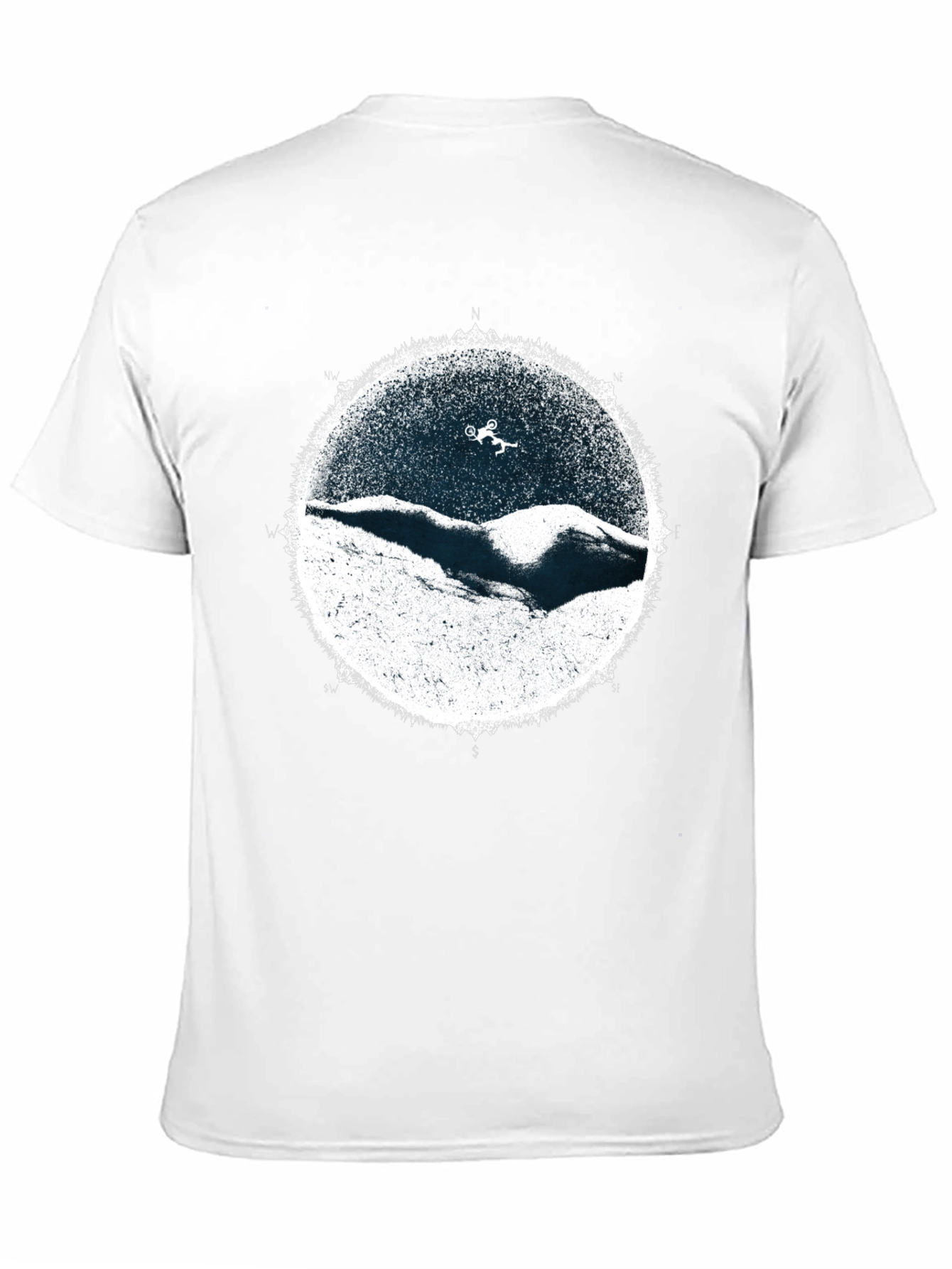 Mountain Bike Rider T-Shirt - Thrilling Design