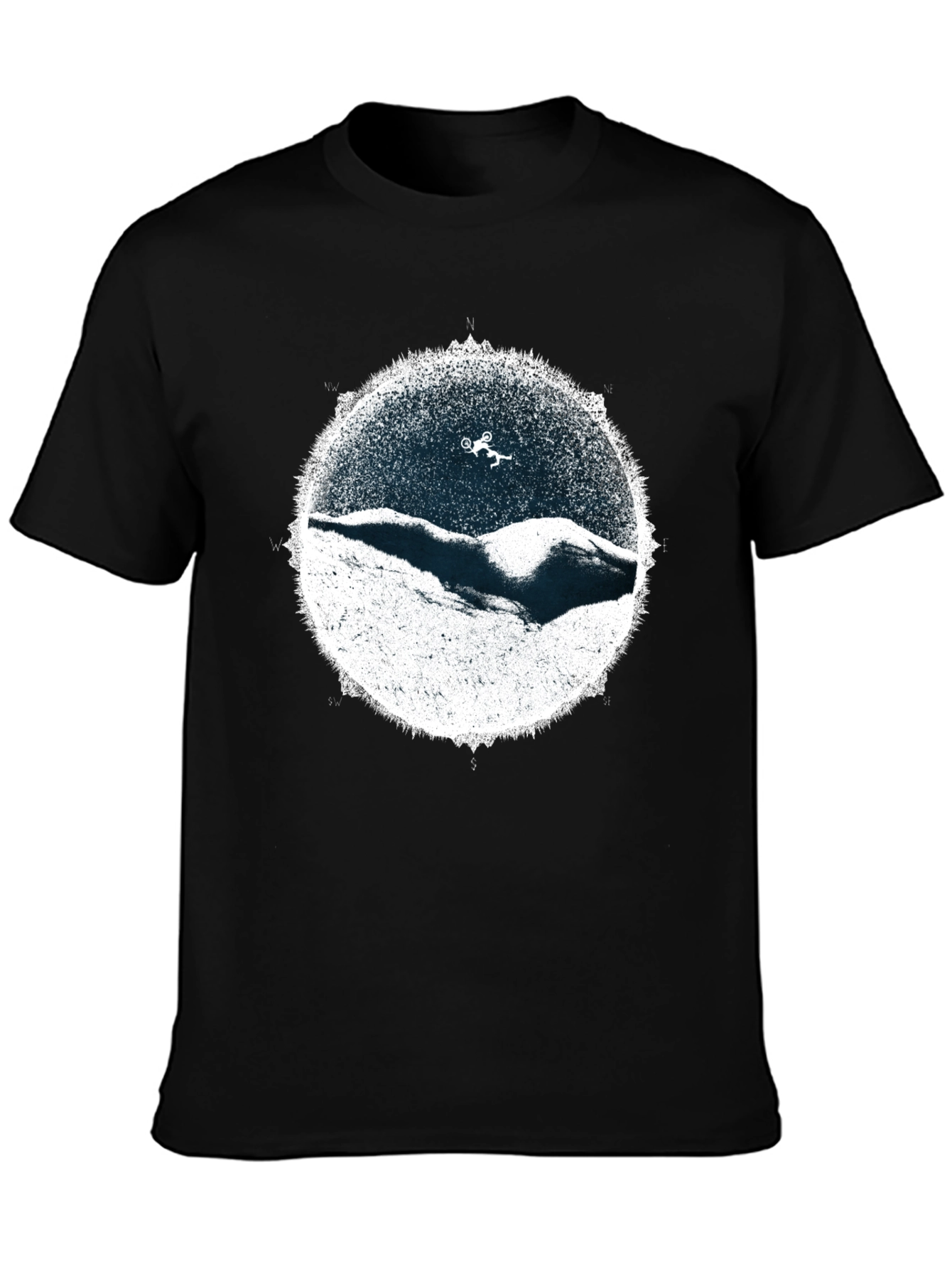 Mountain Bike Rider T-Shirt - Thrilling Design