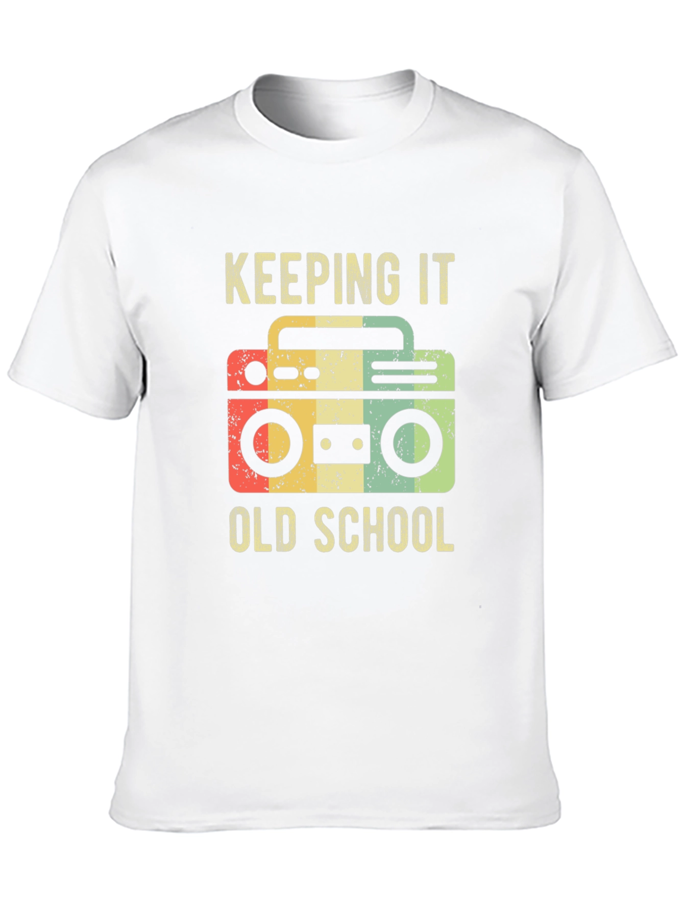 Keeping It Old School Retro Boombox T-Shirt