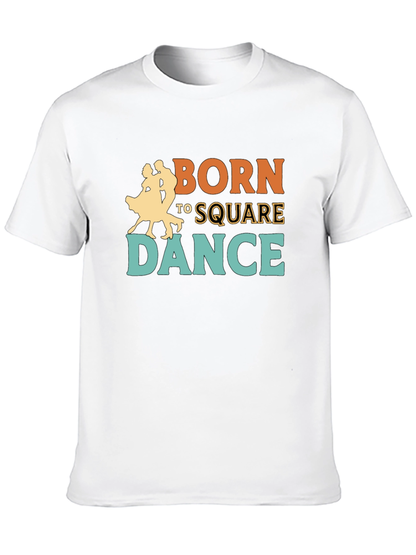 Born to Square Dance Graphic Tee - Black