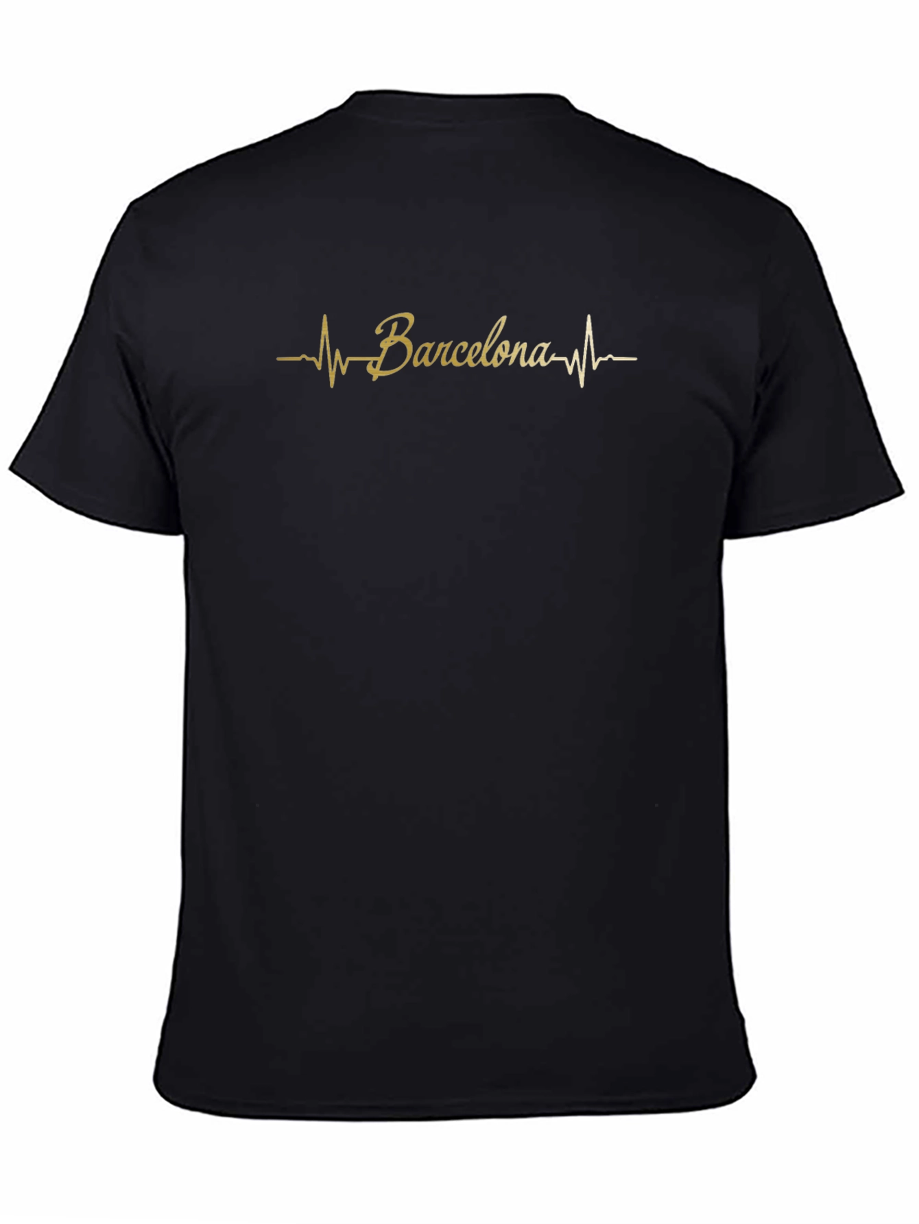 Barcelona Heartbeat T-Shirt - Stylish City Pride Tee