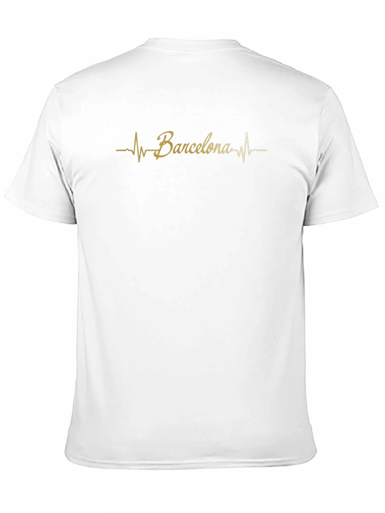 Barcelona Heartbeat T-Shirt - Stylish City Pride Tee