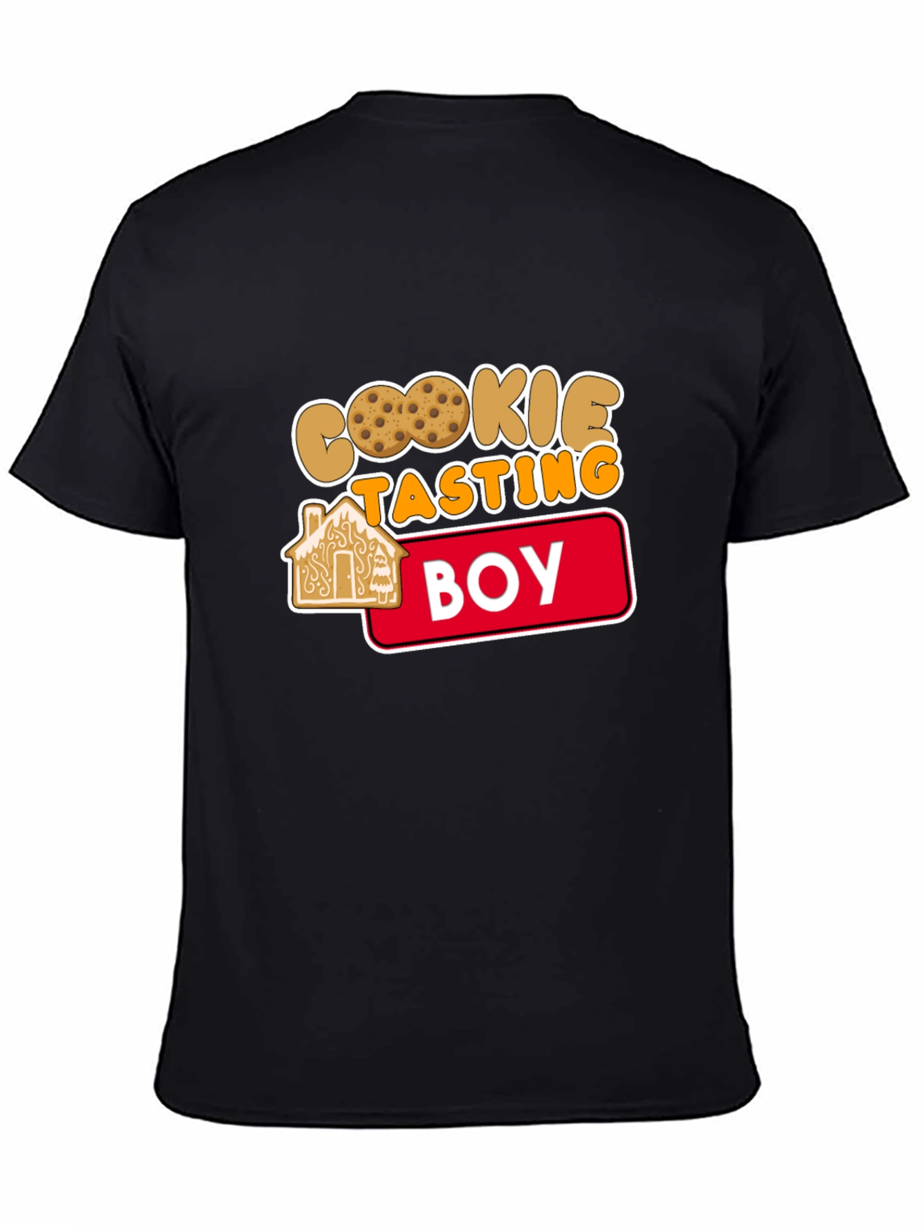 Cookie Tasting Boy T-Shirt - Festive Fun!