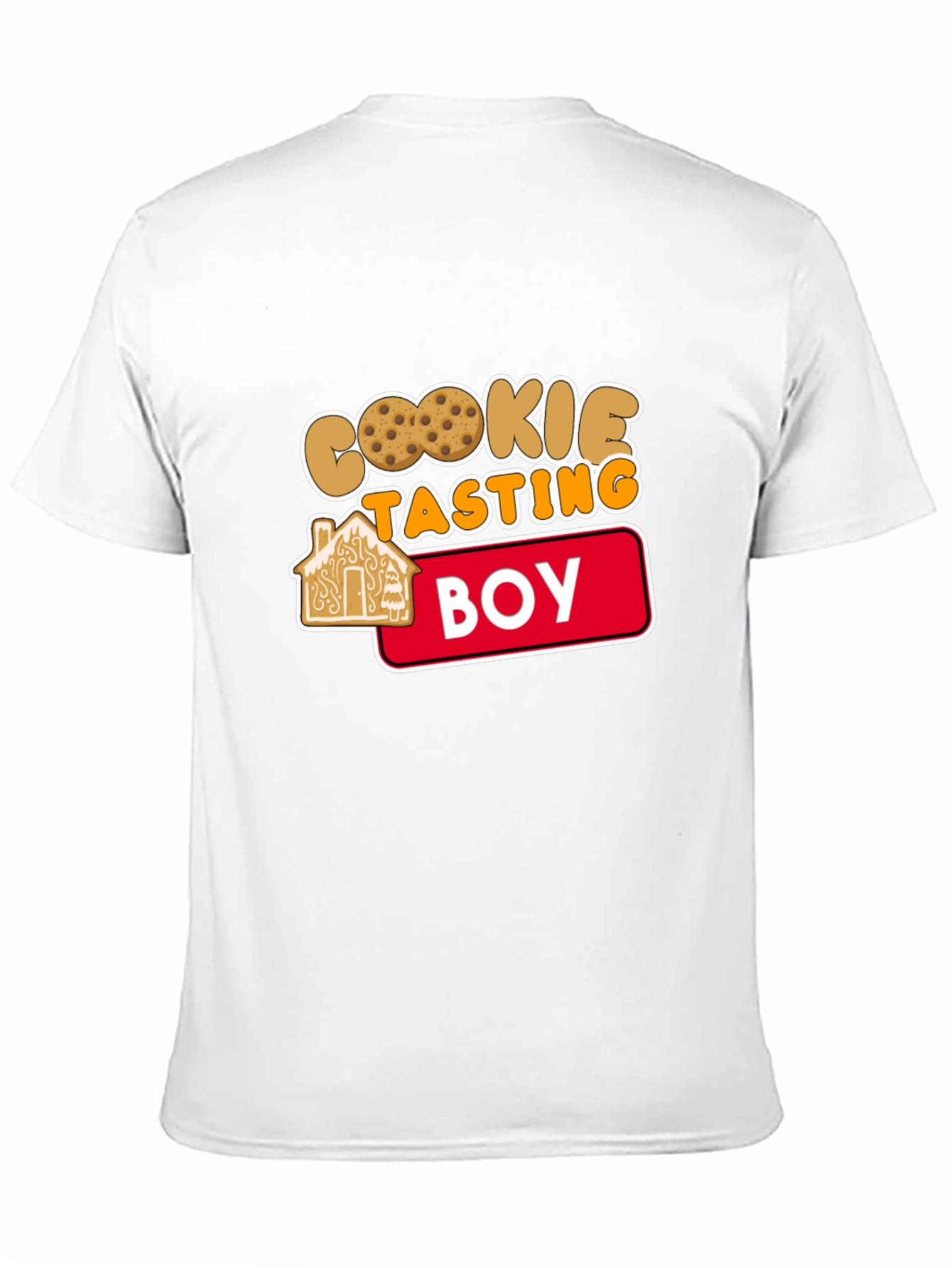Cookie Tasting Boy T-Shirt - Festive Fun!