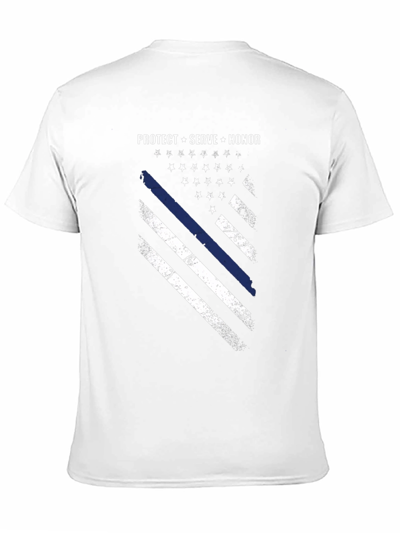 Protect Serve Honor Flag Graphic T-Shirt