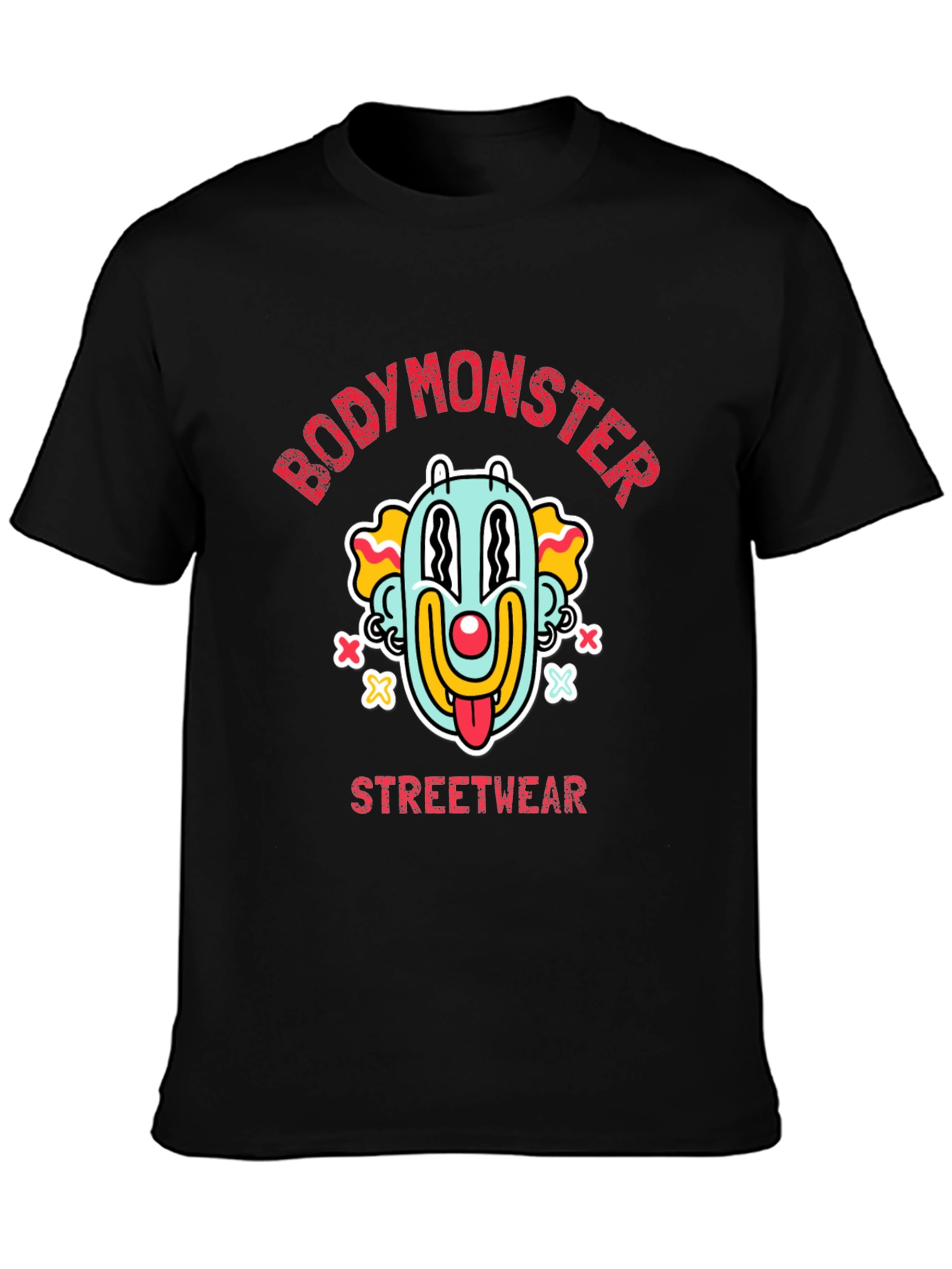 BodyMonster Streetwear Graphic Clown Tee
