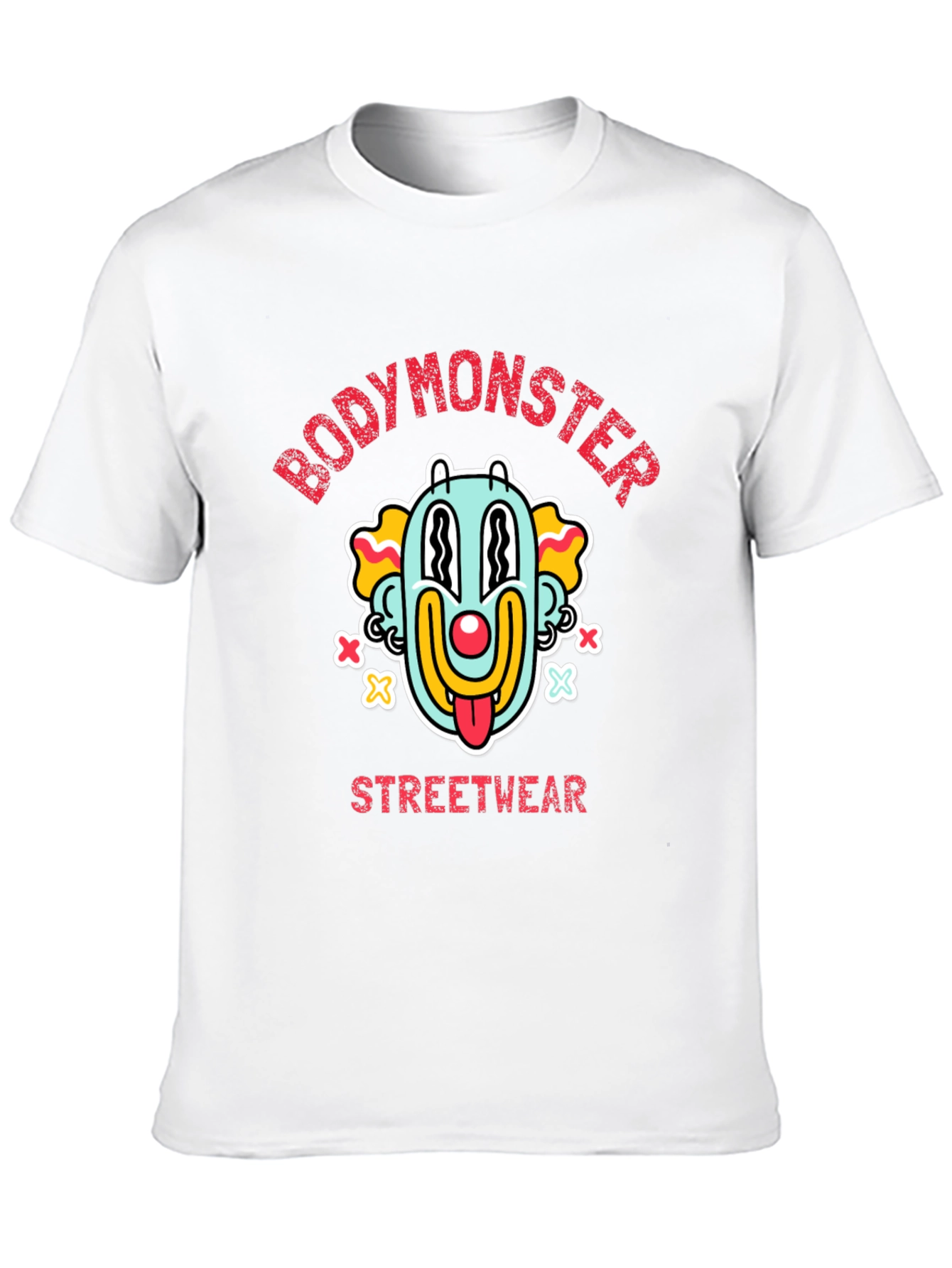 BodyMonster Streetwear Graphic Clown Tee