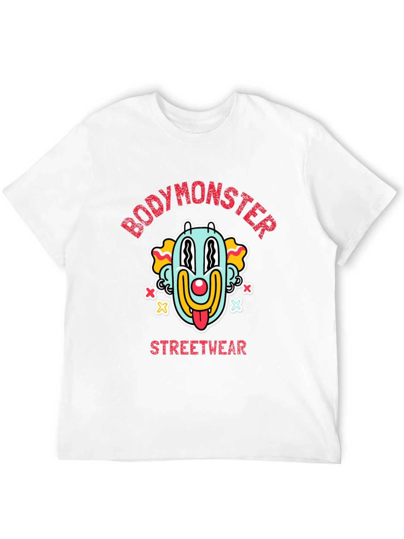 BodyMonster Streetwear Graphic Clown Tee
