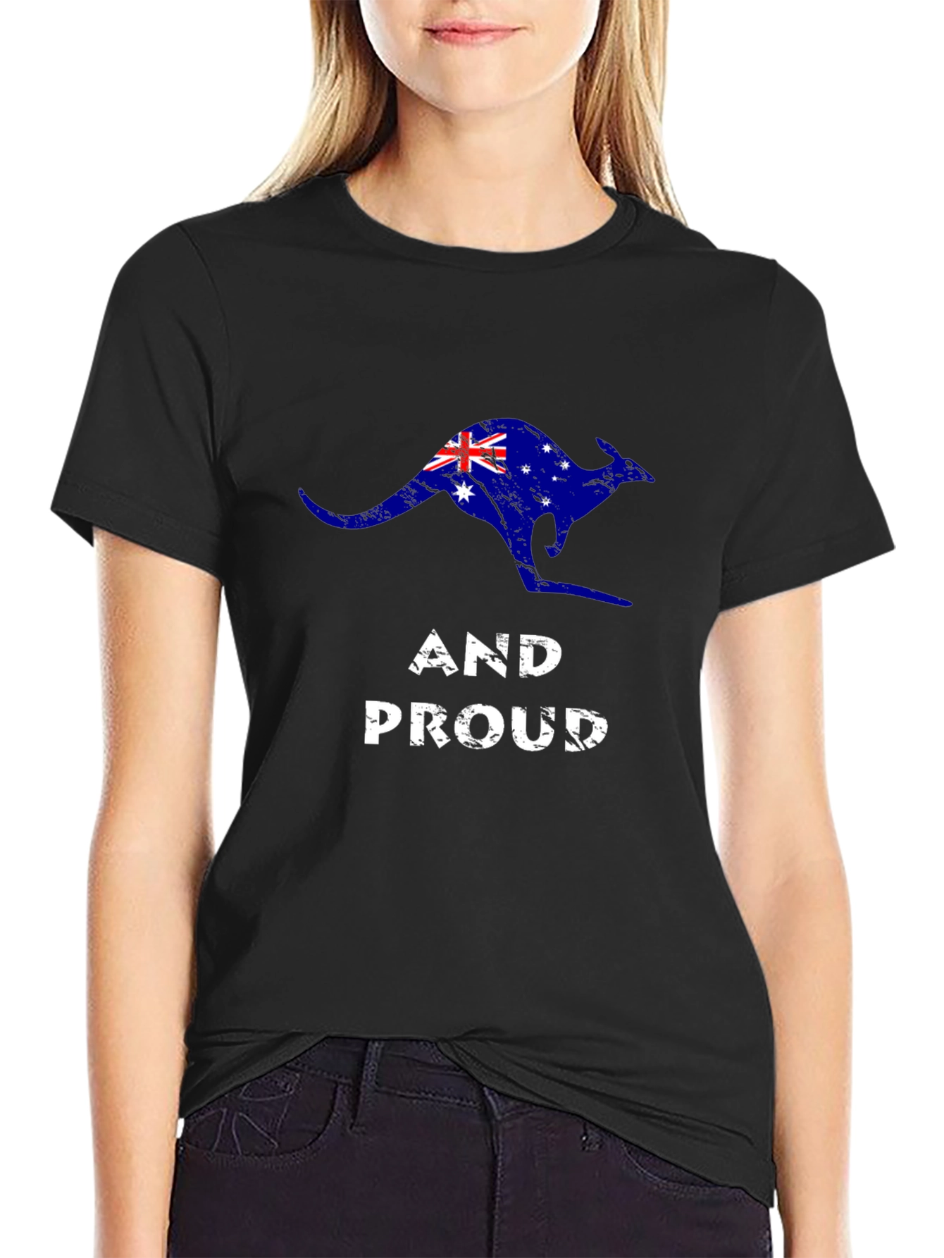 Australian Pride Kangaroo Graphic Tee
