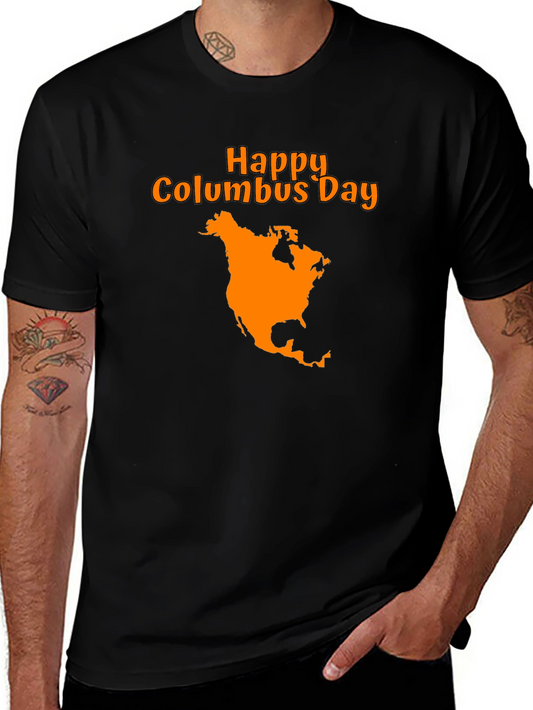 Happy Columbus Day Graphic T-Shirt