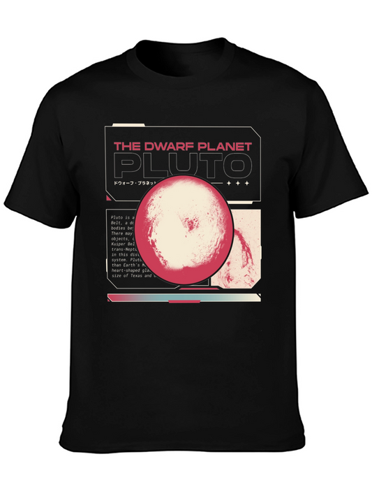 Pluto Dwarf Planet Graphic T-Shirt
