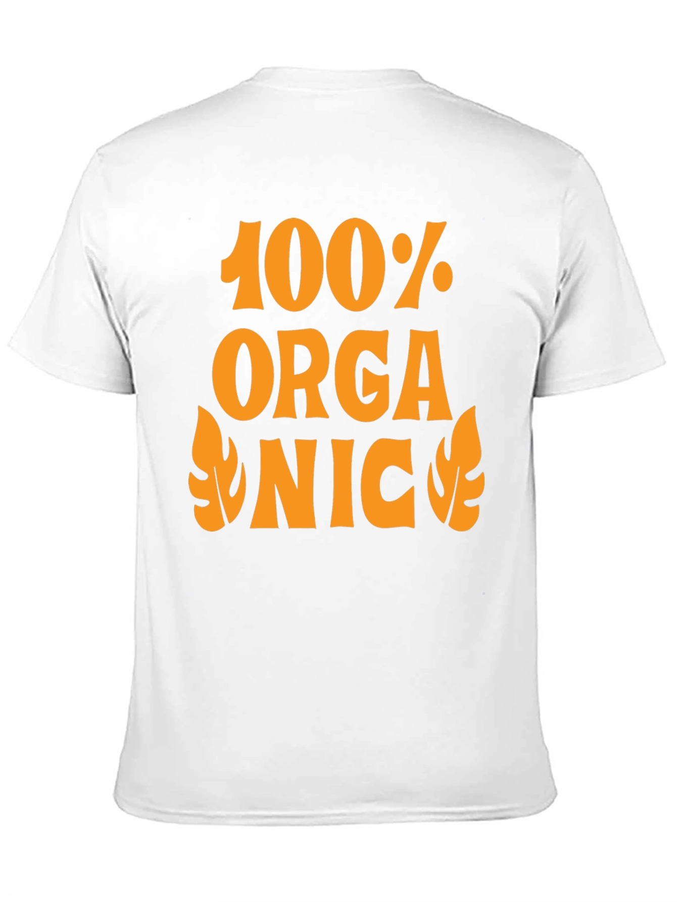 100% Organic Graphic Tee - Retro Style