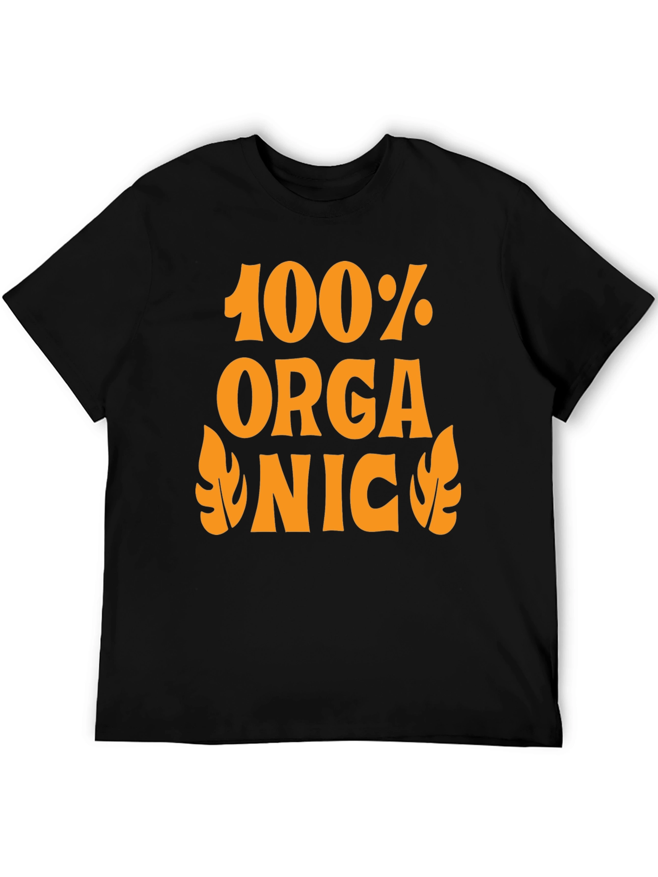 100% Organic Graphic Tee - Retro Style