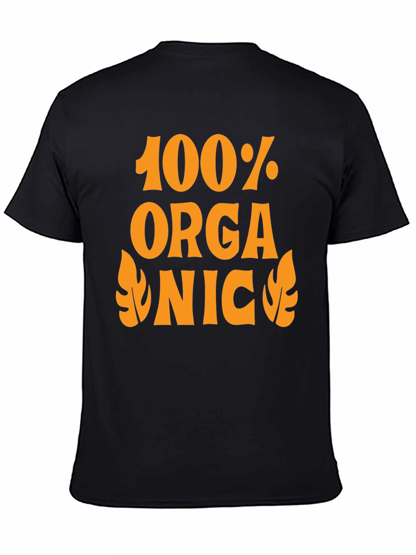 100% Organic Graphic Tee - Retro Style