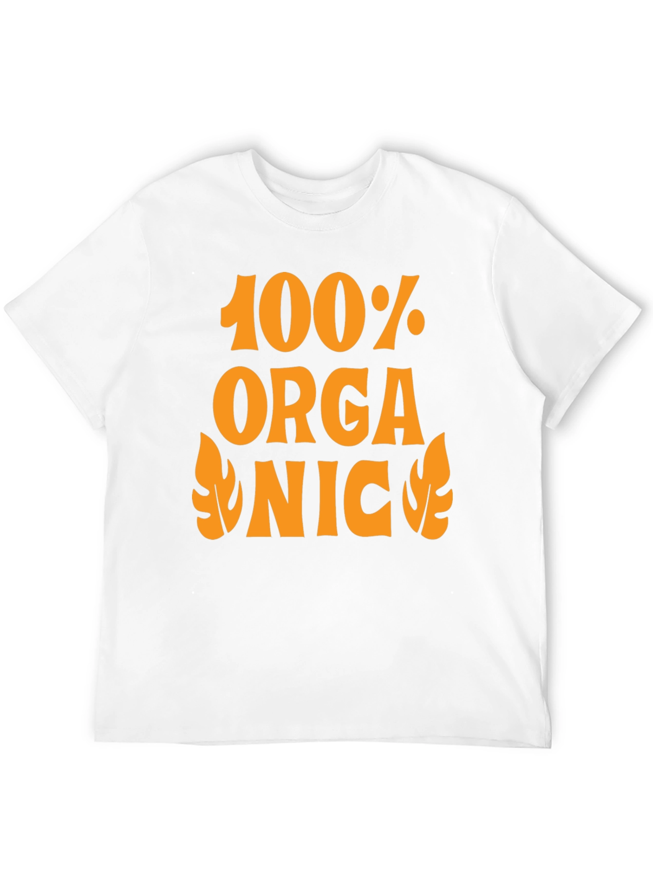 100% Organic Graphic Tee - Retro Style