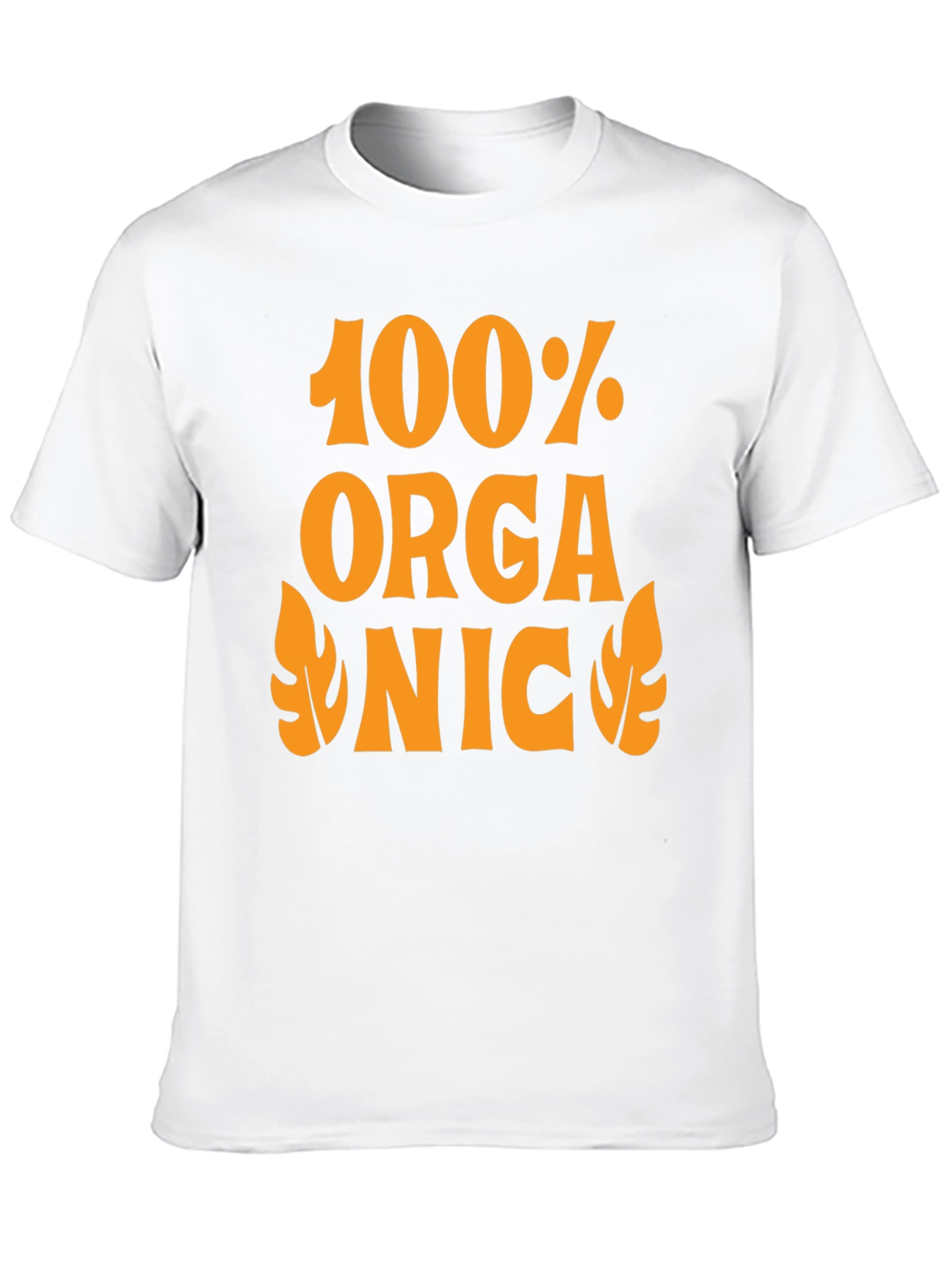 100% Organic Graphic Tee - Retro Style