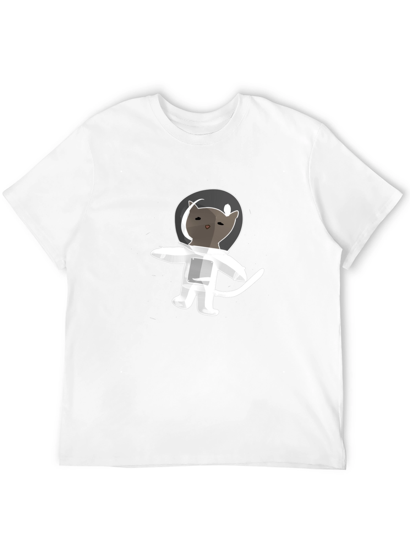 Astronaut Cat T-Shirt - Space Kitten Tee