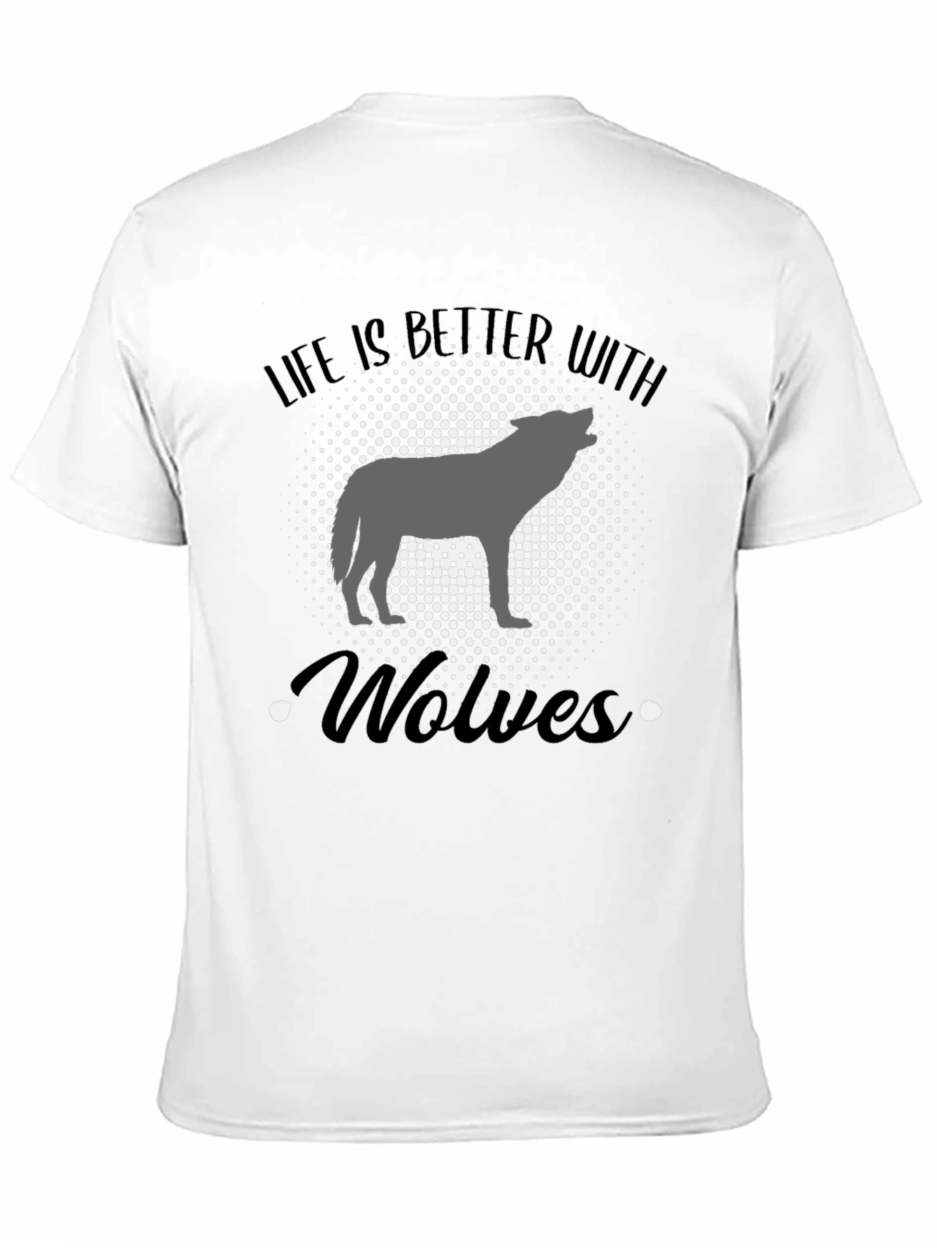 Life is Better with Wolves Graphic Tee