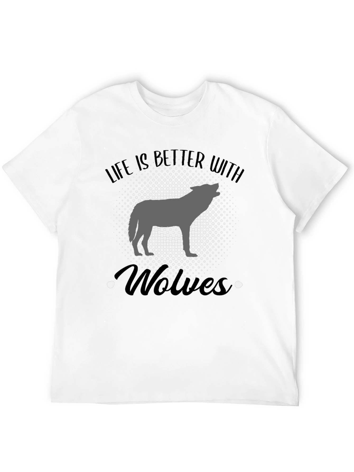 Life is Better with Wolves Graphic Tee