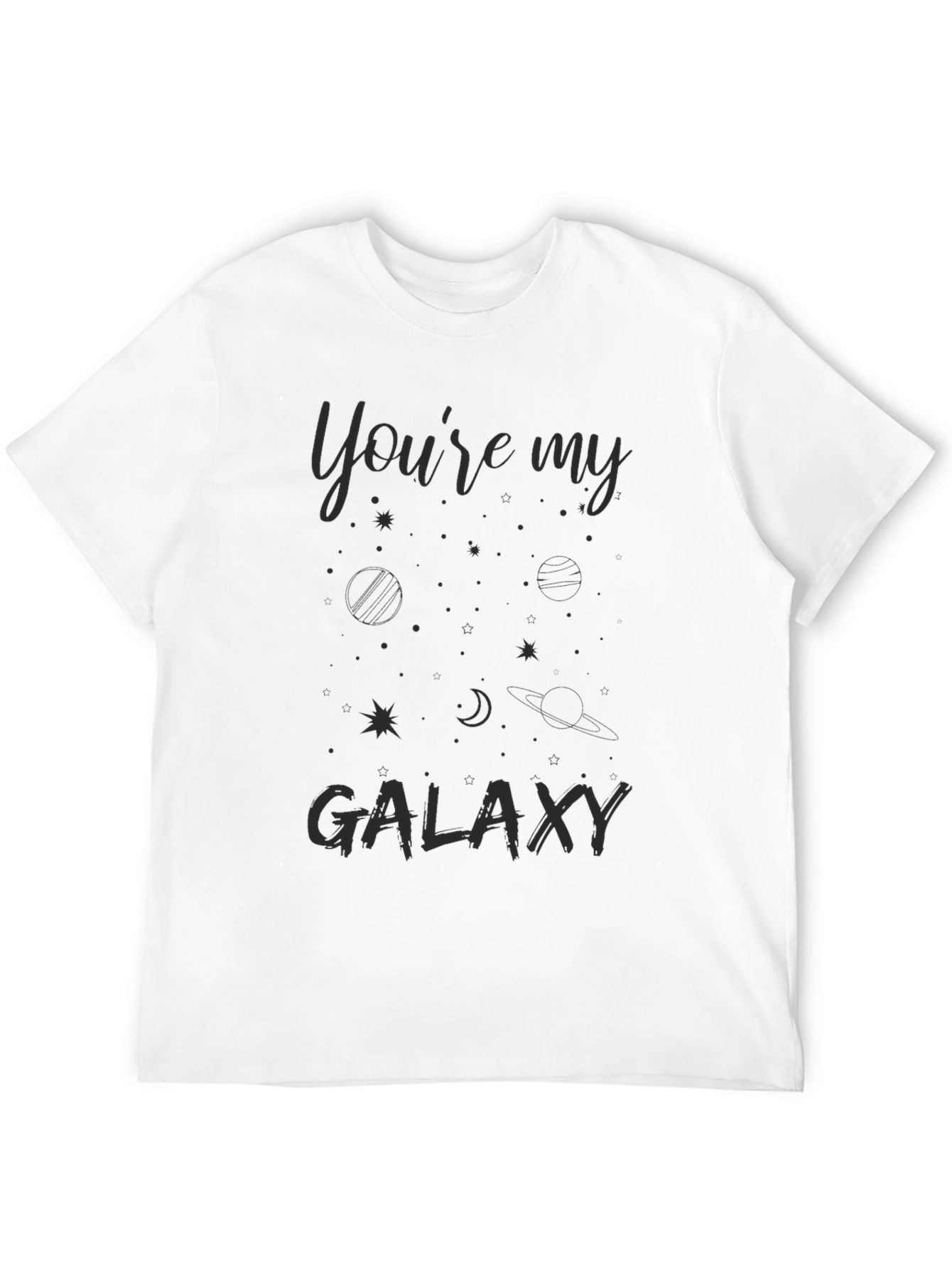 Youre My Galaxy Graphic Print Tee
