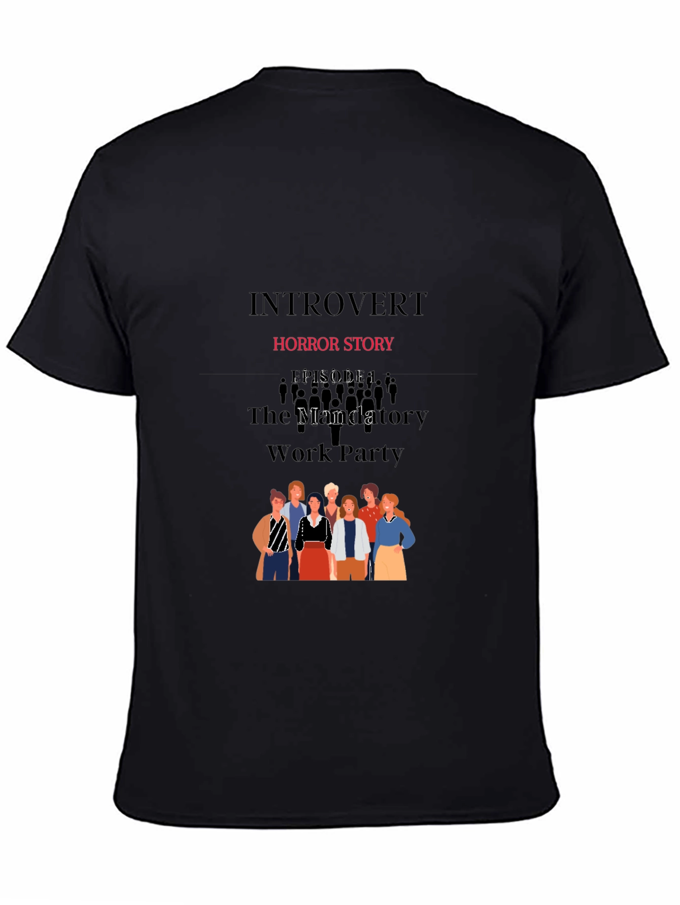 Introvert Horror Story Graphic Tee
