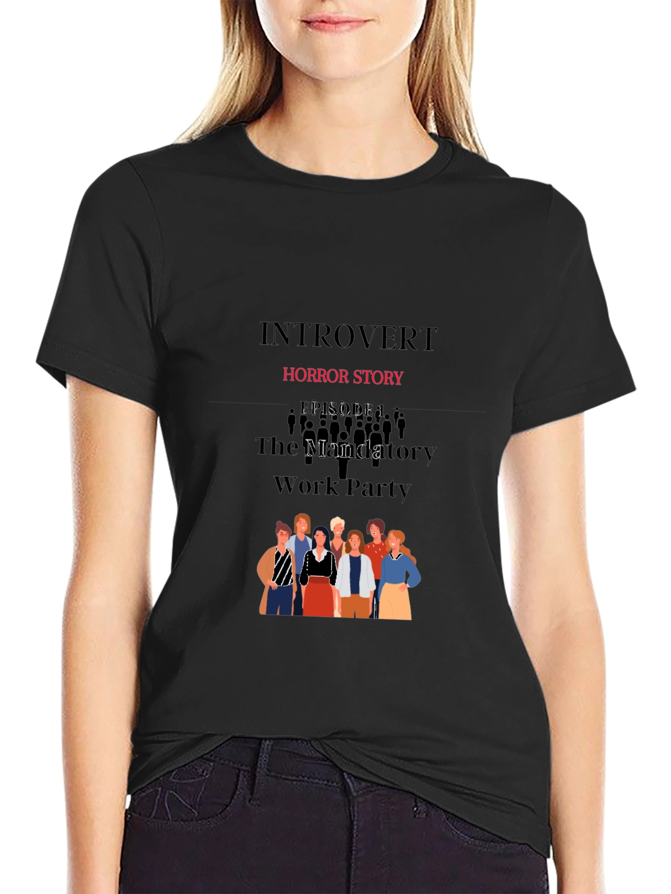 Introvert Horror Story Graphic Tee