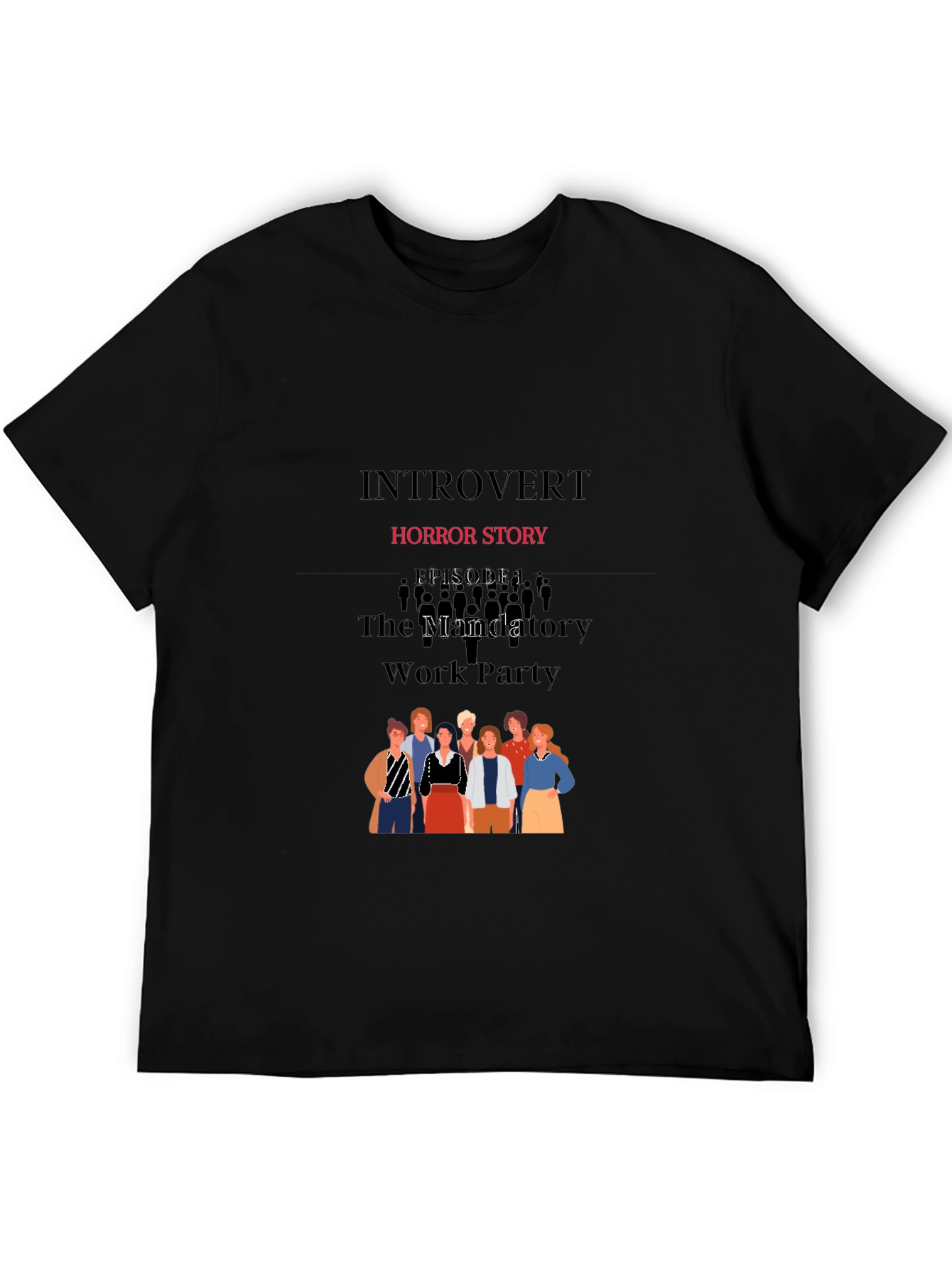 Introvert Horror Story Graphic Tee
