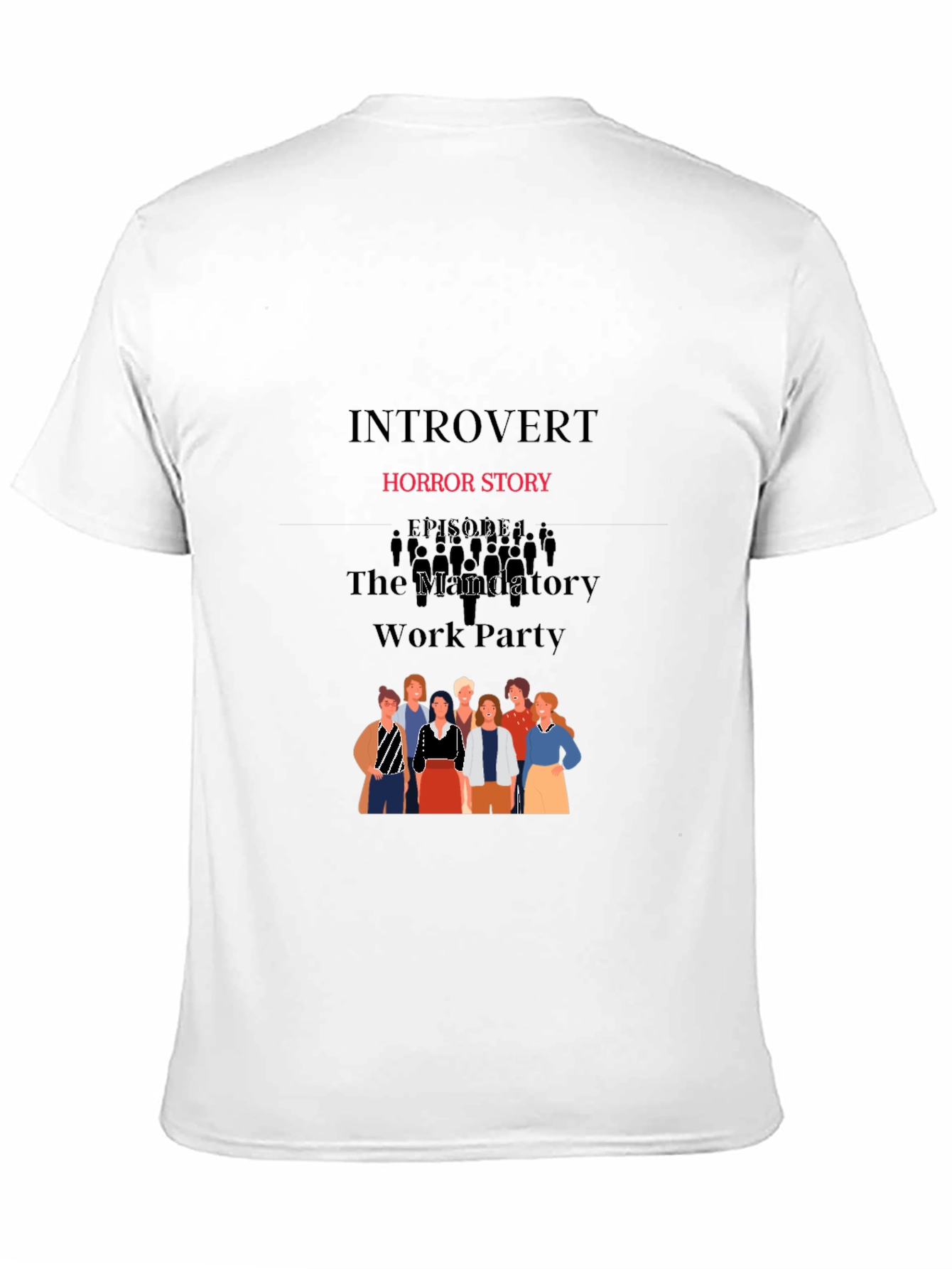 Introvert Horror Story Graphic Tee