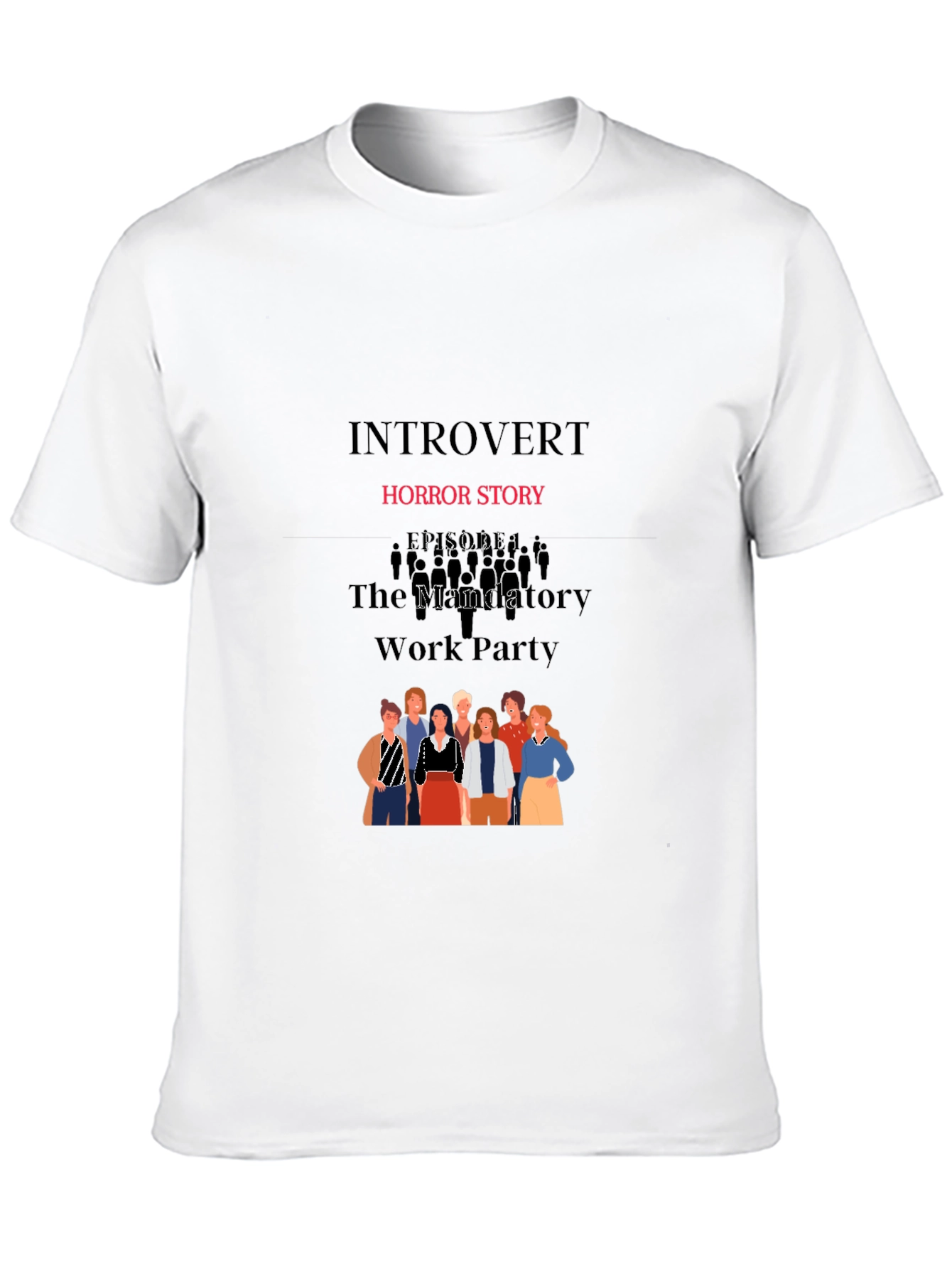 Introvert Horror Story Graphic Tee