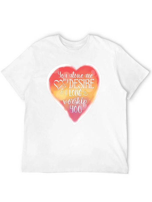 Worship Heart T-Shirt - Religious Christian Tee