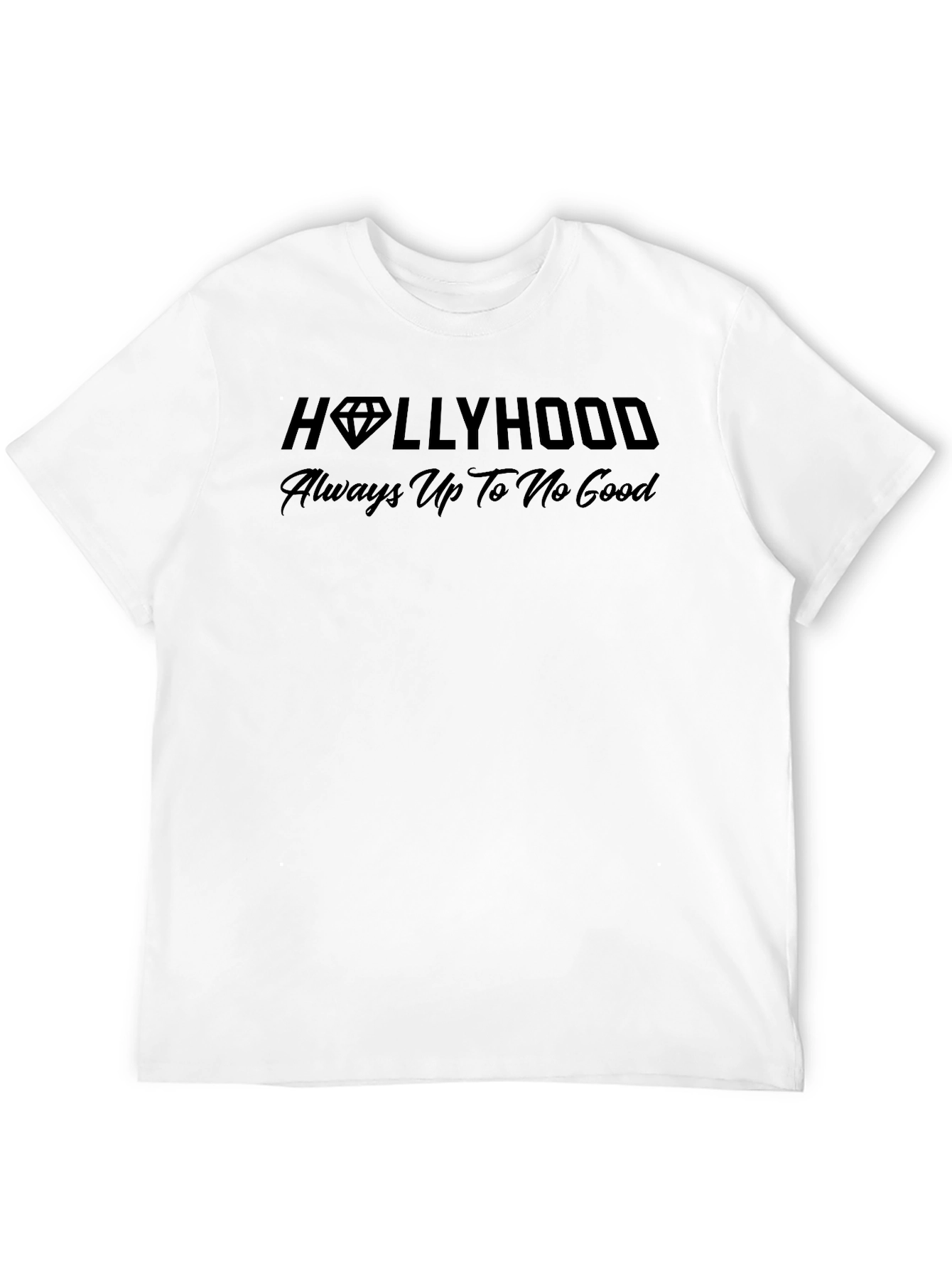 HOLLYHOOD Always Up To No Good Black T-Shirt
