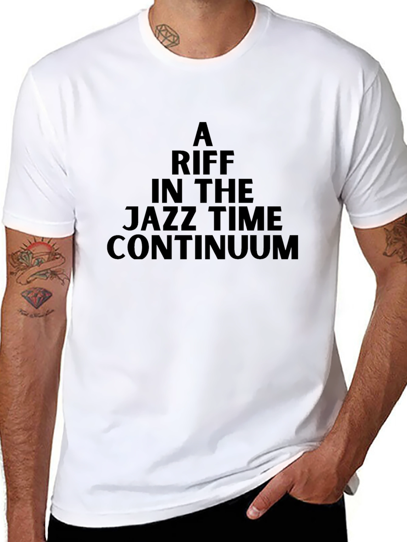 A Riff in the Jazz Time Continuum T-Shirt