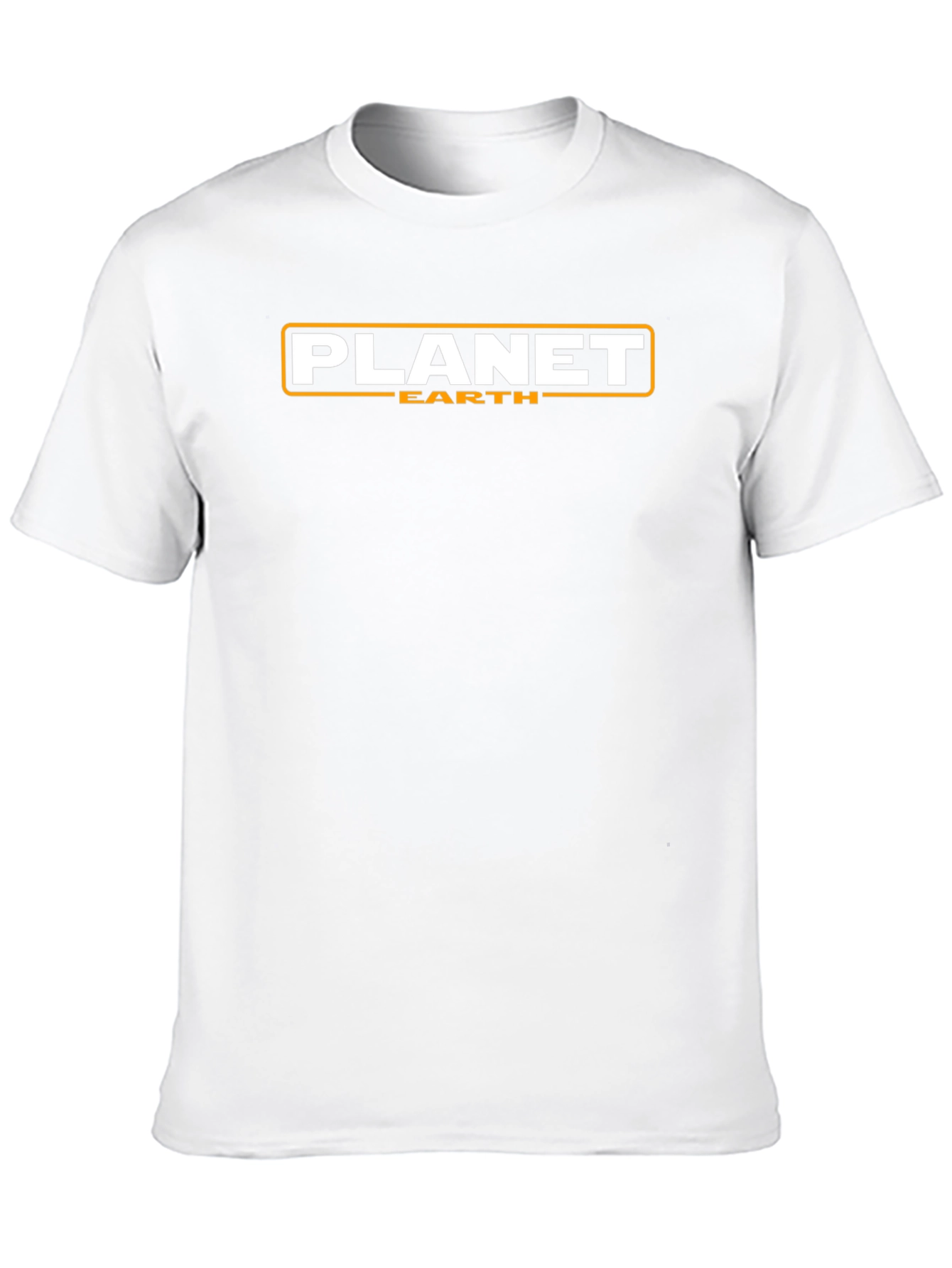 Planet Earth Graphic Tee - Bold Black T-Shirt