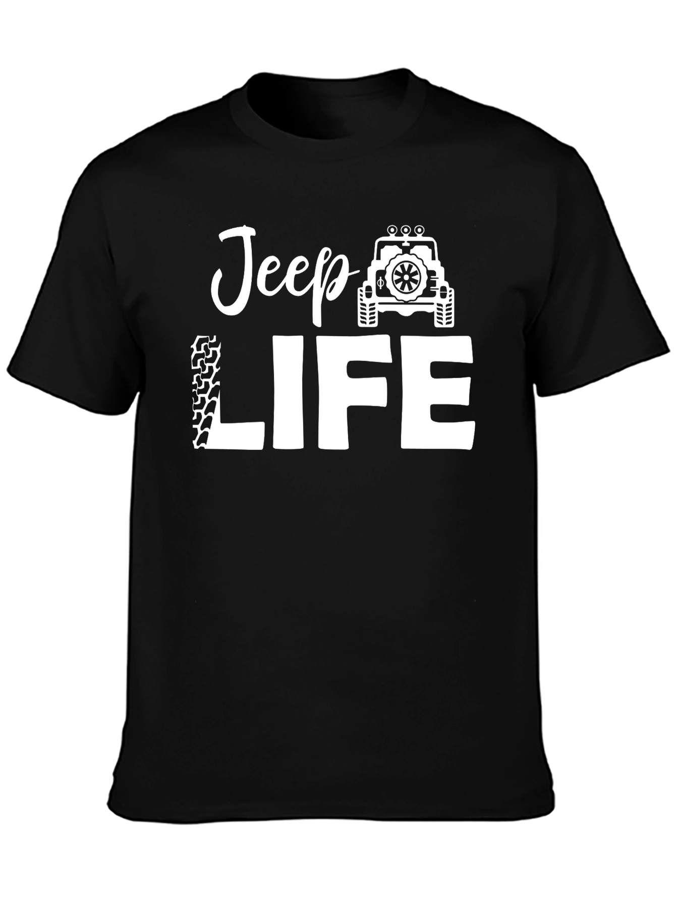 Jeep Life Graphic Tee - Black