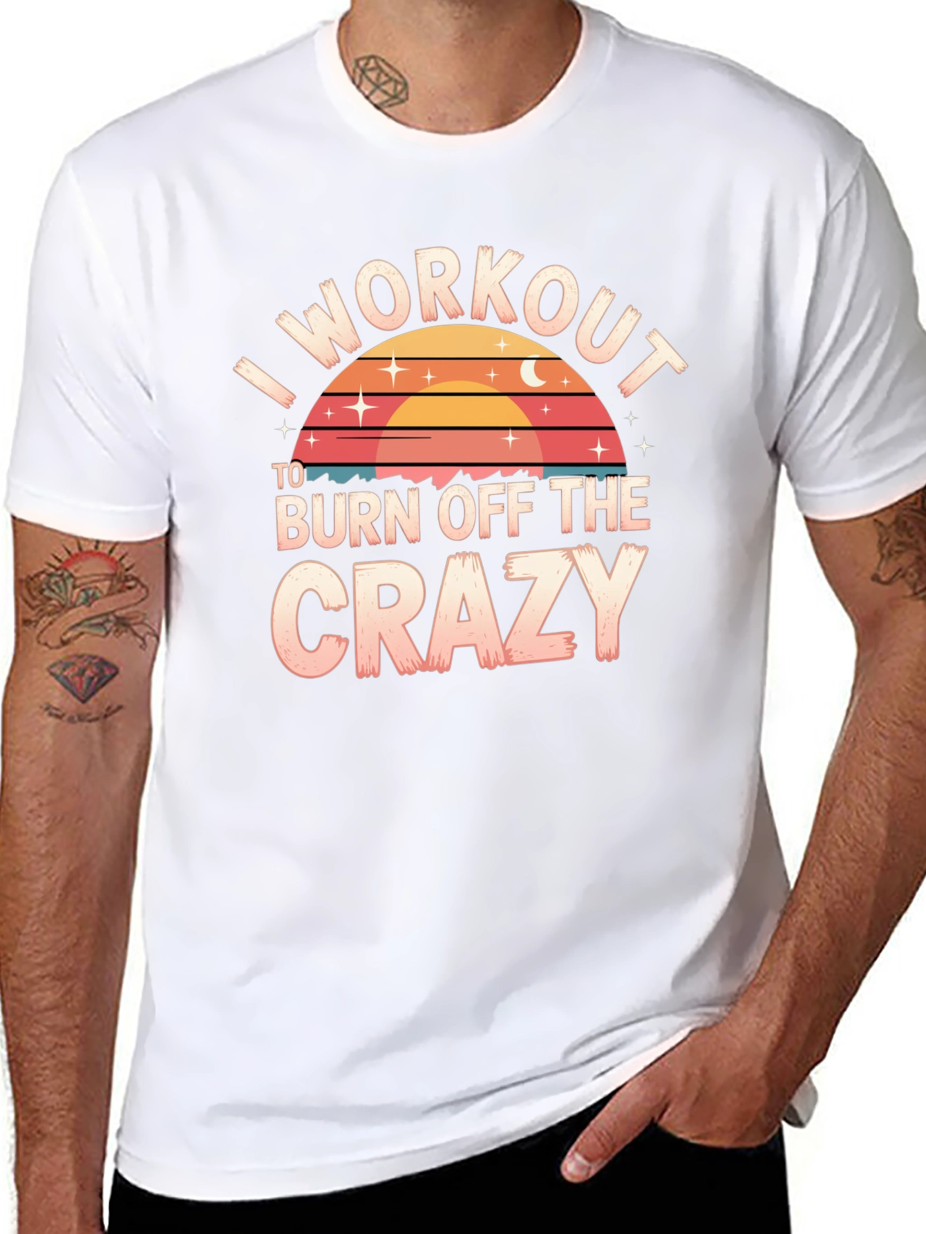 Workout to Burn Crazy Tee