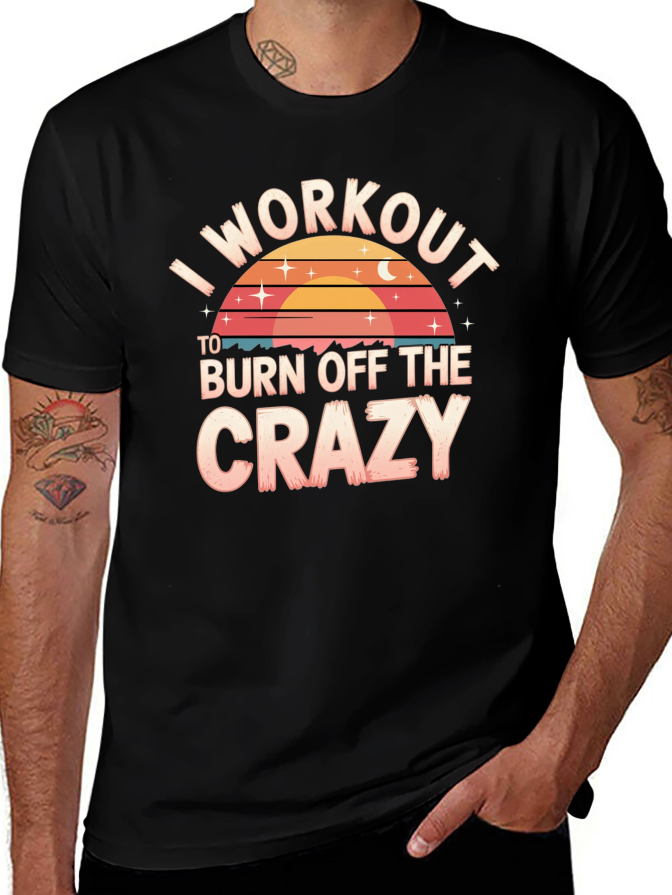 Workout to Burn Crazy Tee