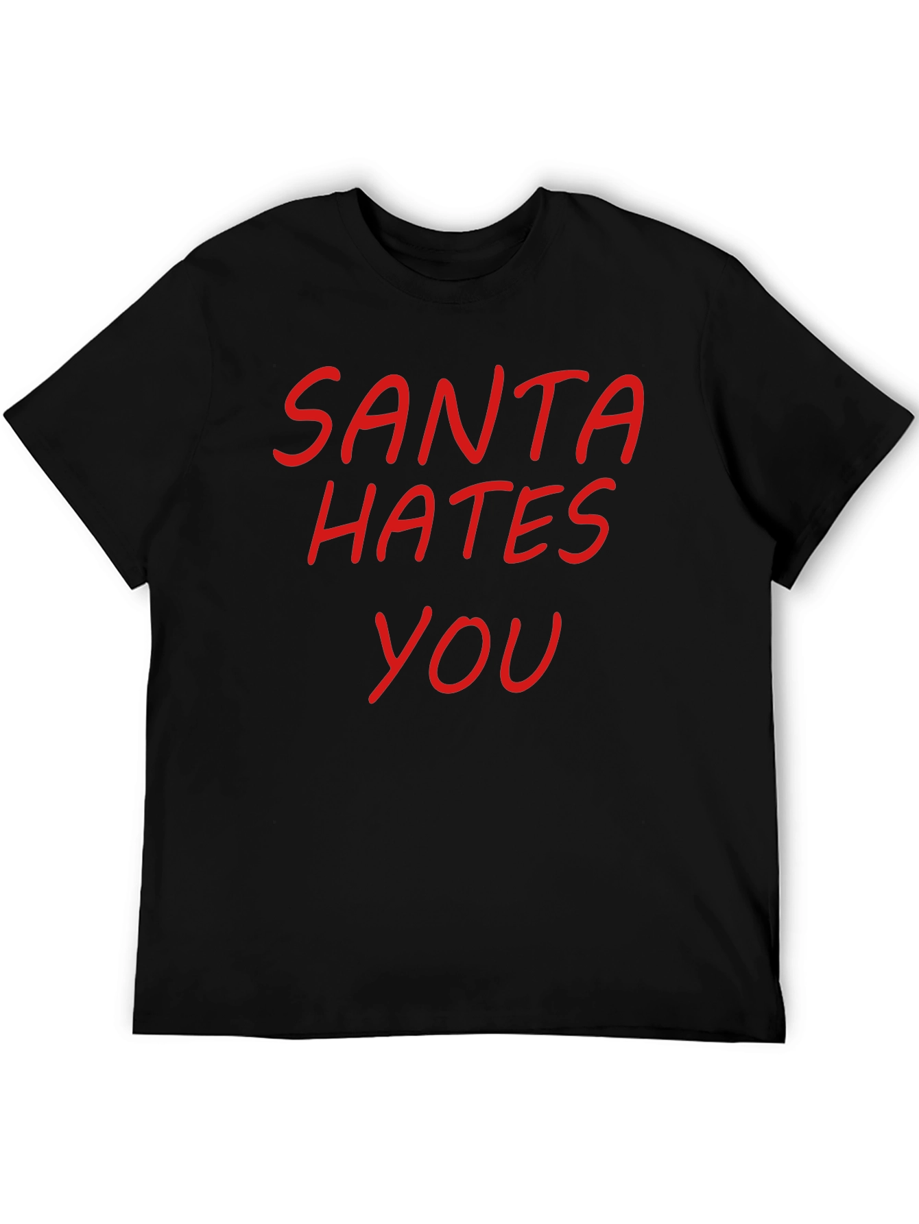 Santa Hates You Graphic T-Shirt