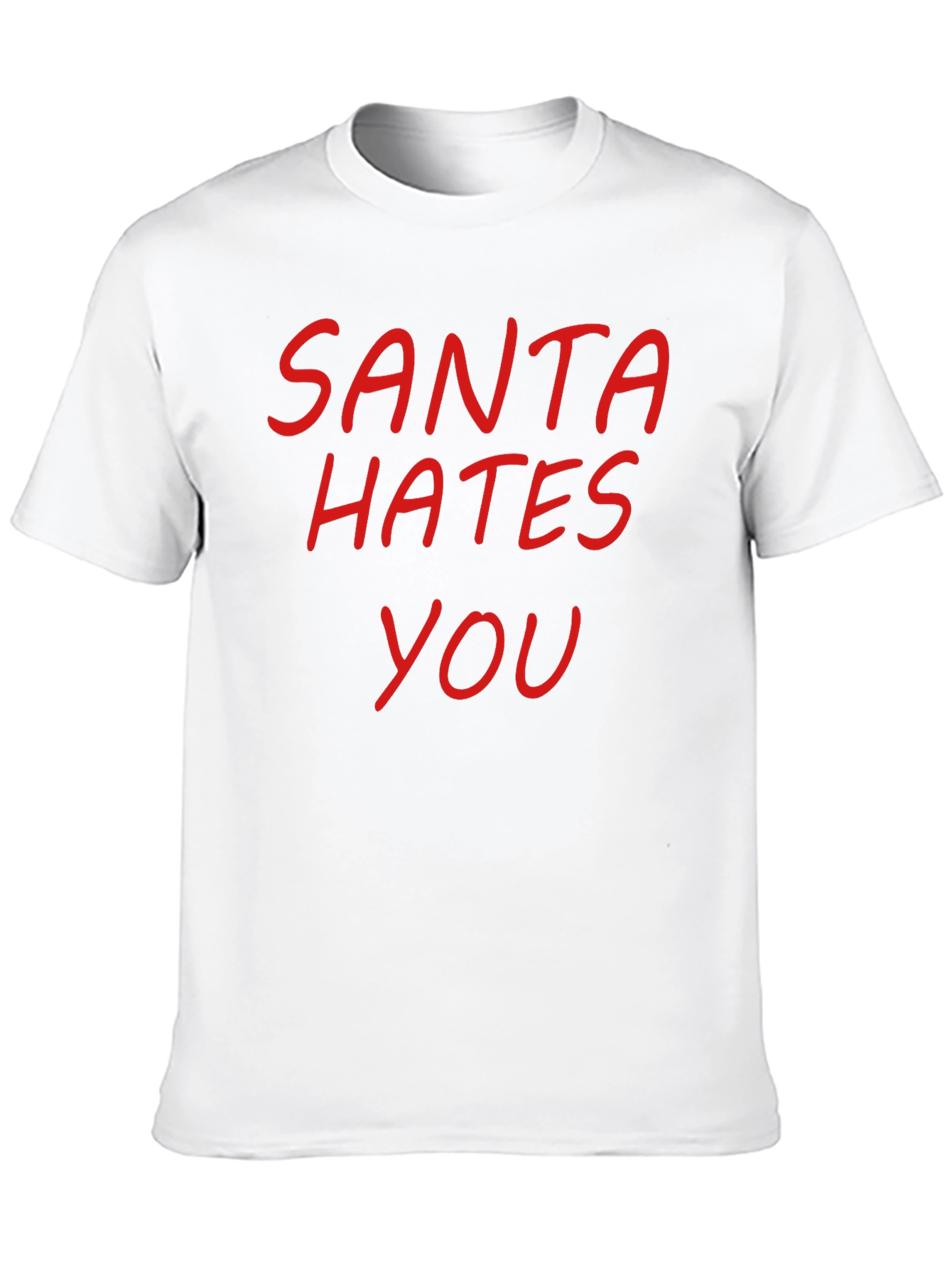 Santa Hates You Graphic T-Shirt