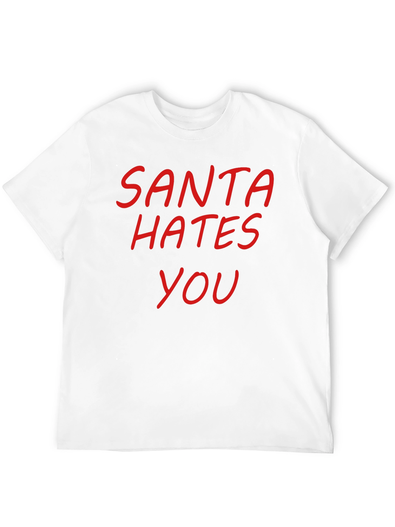 Santa Hates You Graphic T-Shirt