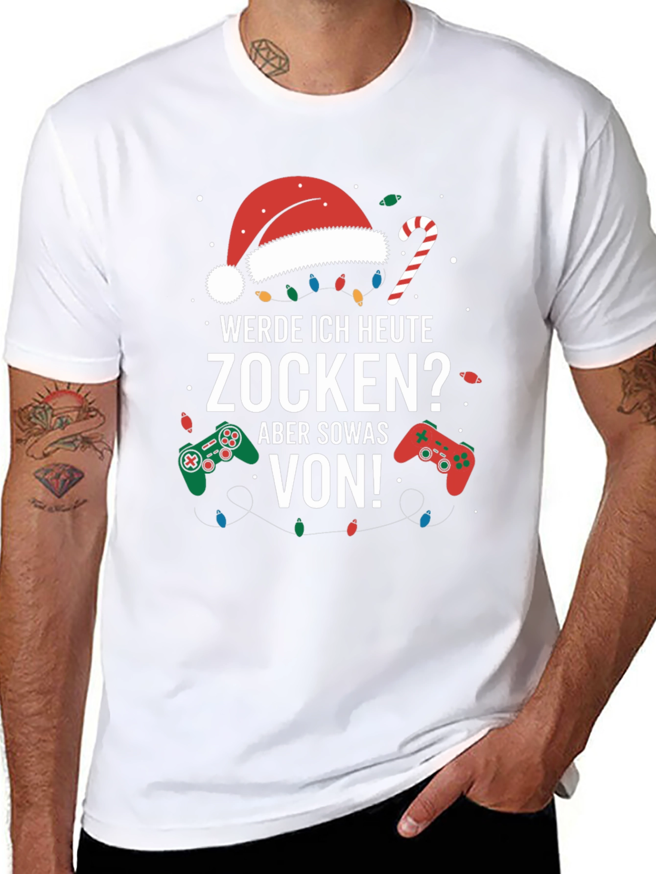 Gamer Christmas T-Shirt - Werde Ich Heute Zocken?