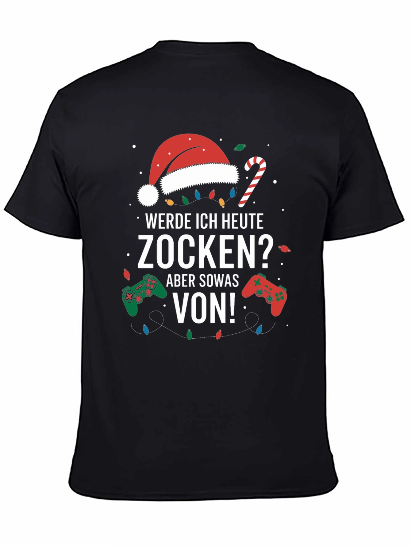 Gamer Christmas T-Shirt - Werde Ich Heute Zocken?