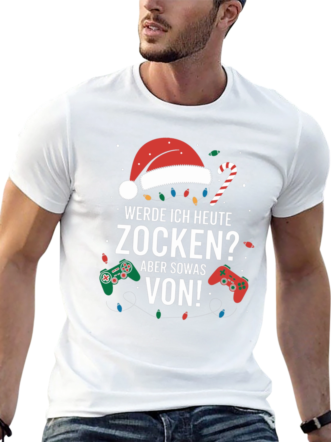Gamer Christmas T-Shirt - Werde Ich Heute Zocken?