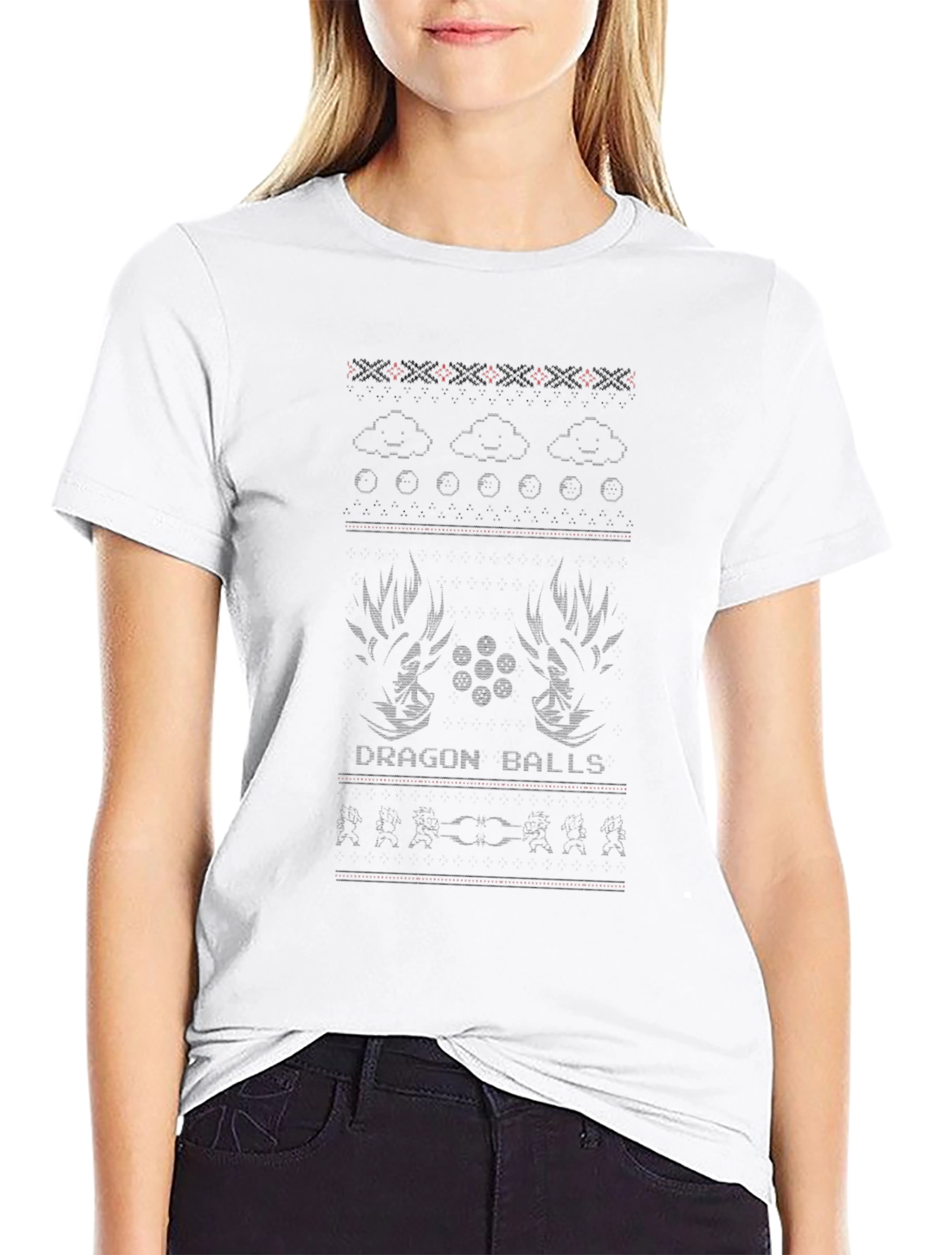 Dragon Ball Z Ugly Christmas Sweater T-Shirt