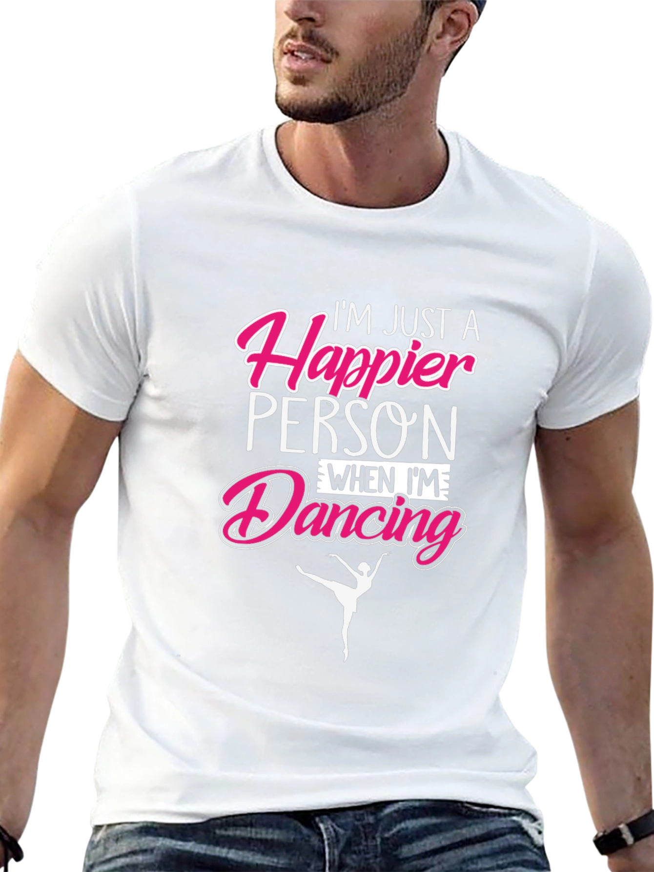 Happier When Dancing Graphic Tee