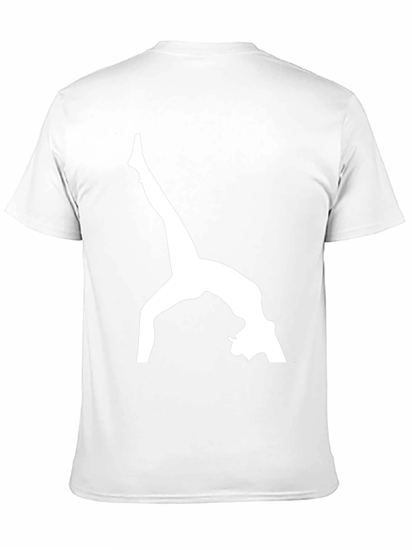 Black Dancer Silhouette Graphic Tee