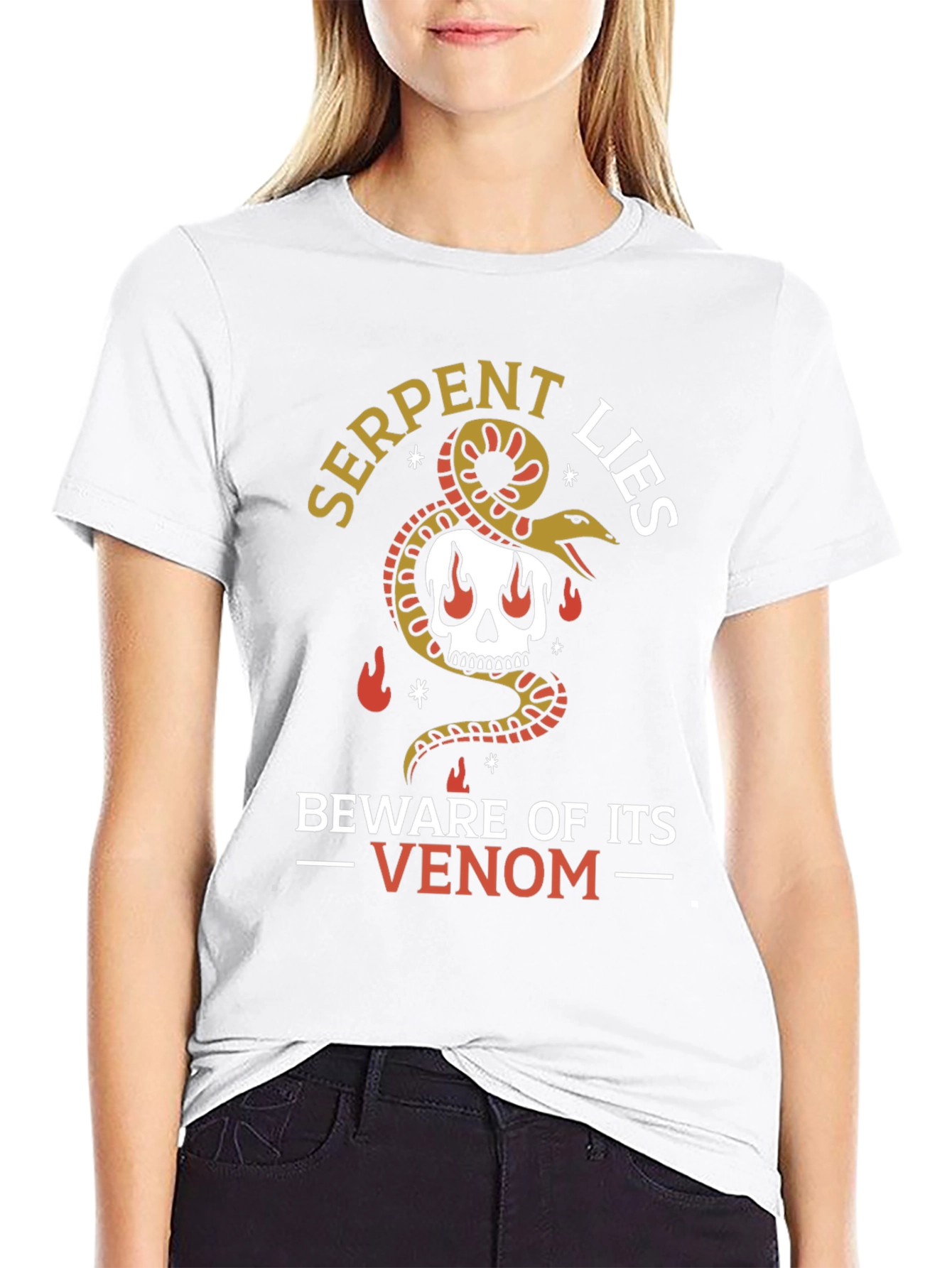 Serpent Lies Venom T-Shirt