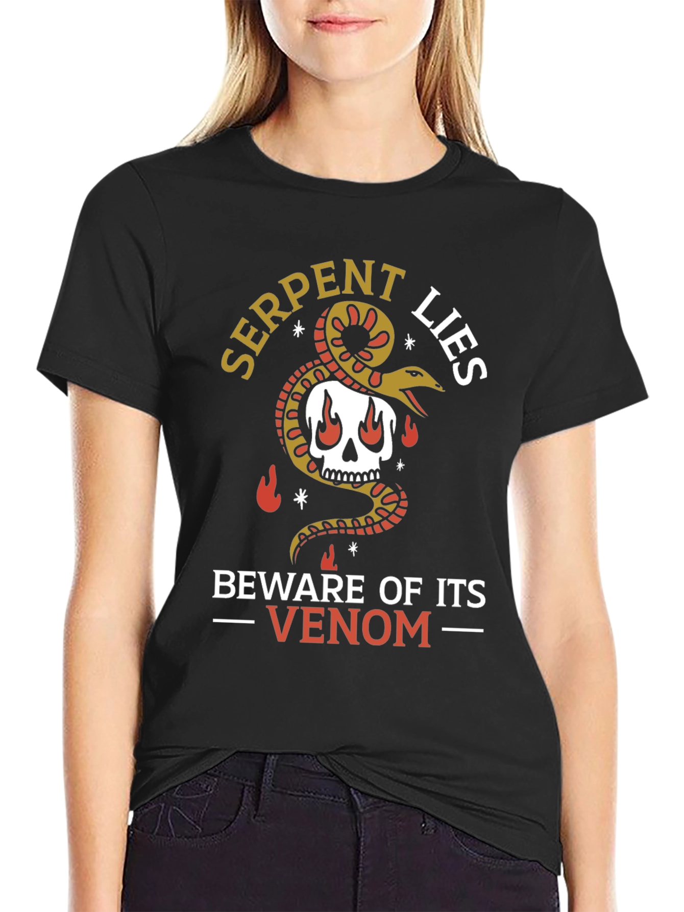 Serpent Lies Venom T-Shirt