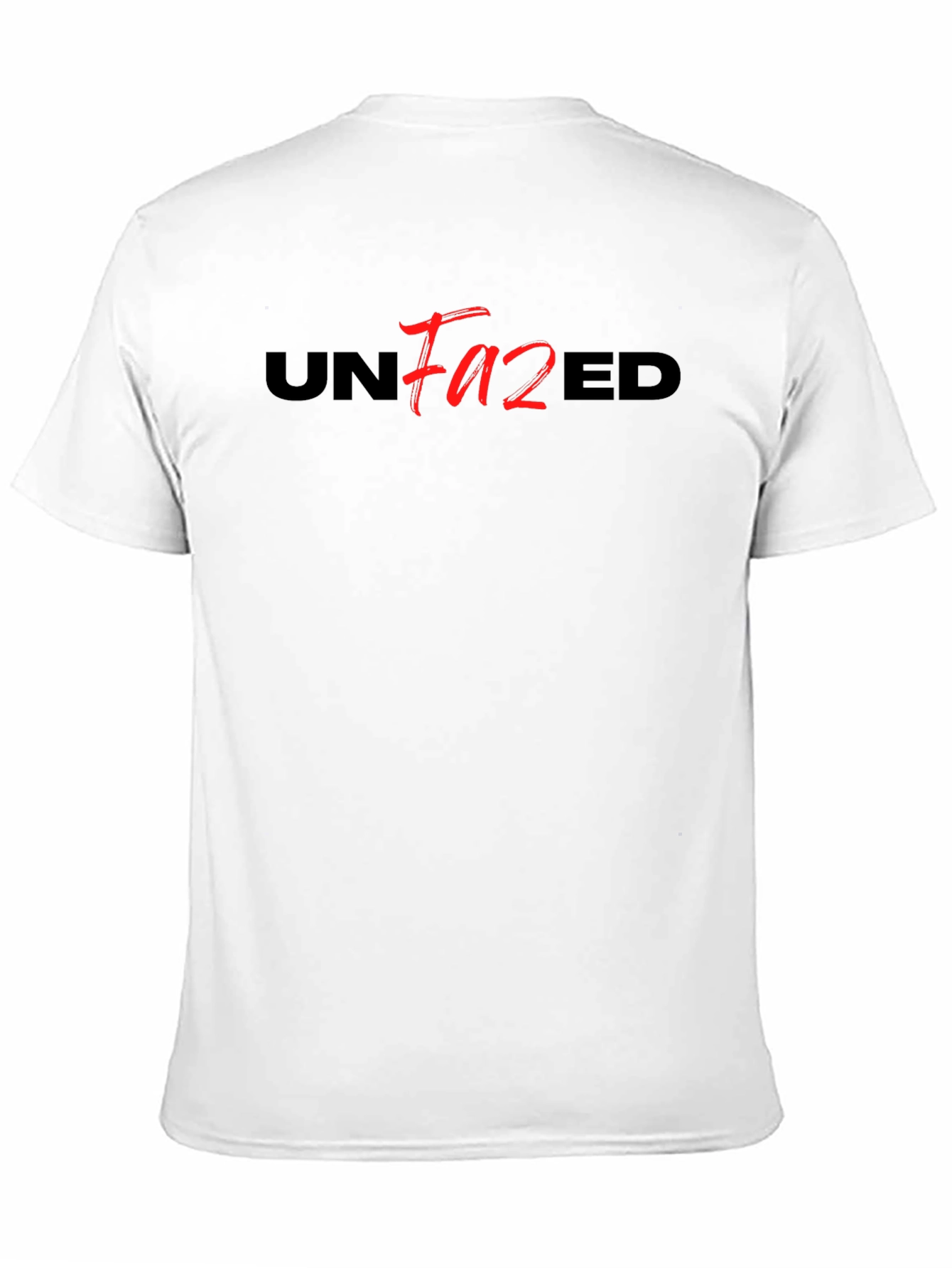 Unfazed Graphic Tee - Black Cotton Casual Shirt
